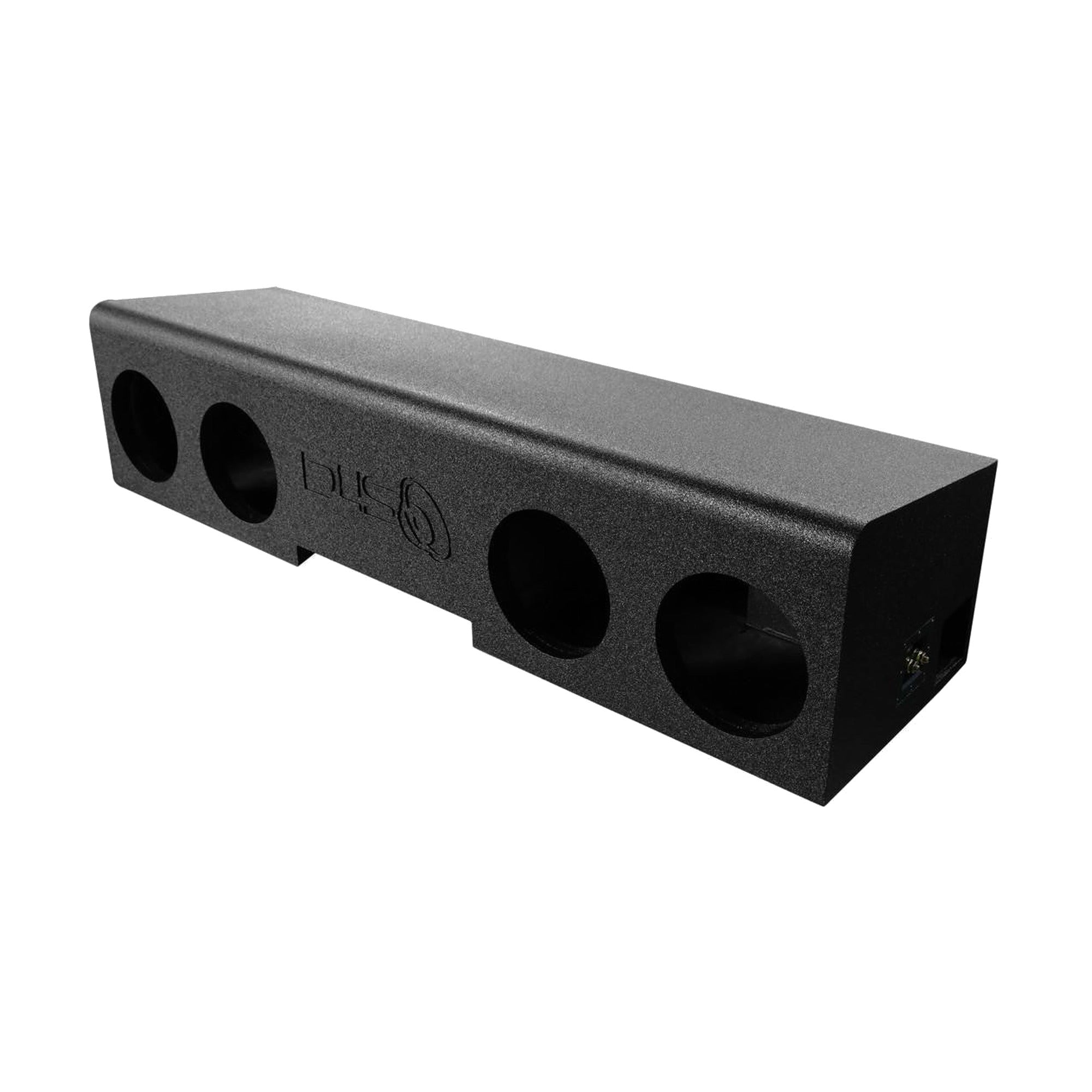 Down4Sound PRO-FAB - Birch - 4X 8-INCH Ported Subwoofer Enclosure - 07-13 CHEVY/GM Crew CAB - 2.5-INCH Seat Lift Required