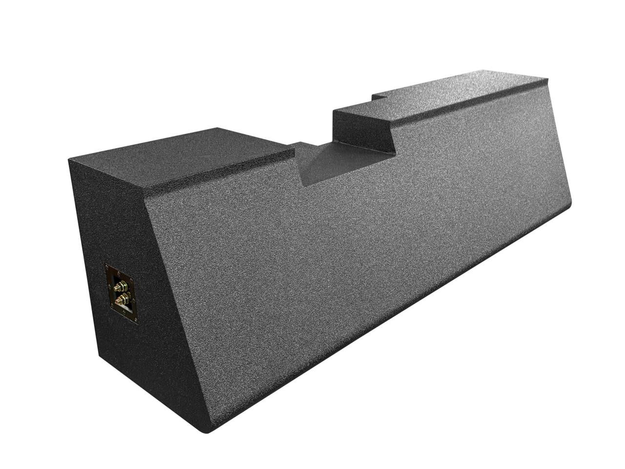 Down4Sound PRO-FAB - Birch - 4X 8-INCH Ported Subwoofer Enclosure - 19+ GM/CHEVY Crew CAB - 2.5-INCH Seat Lift Required