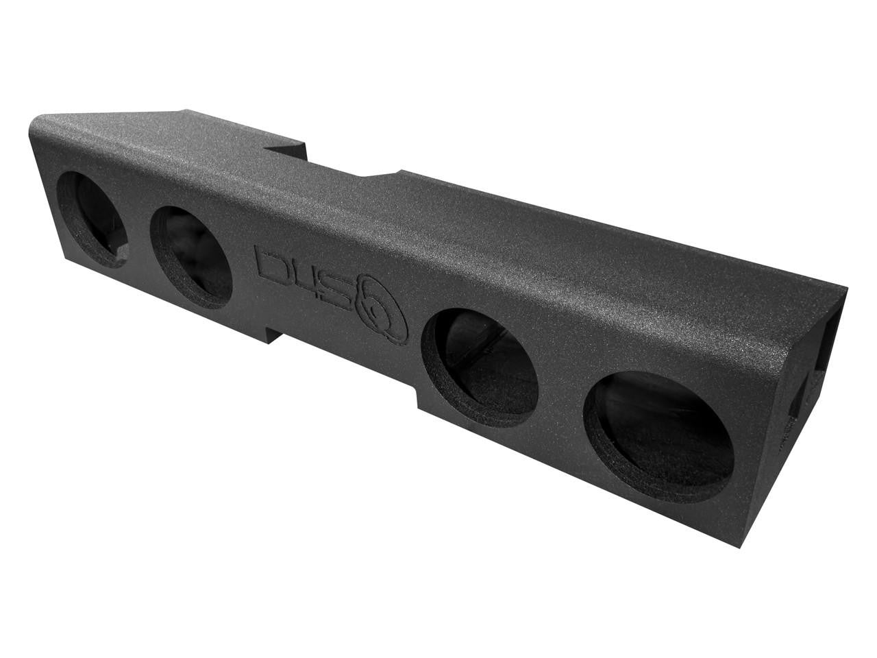 Down4Sound PRO-FAB - Birch - 4X 8-INCH Ported Subwoofer Enclosure - 19+ GM/CHEVY Crew CAB - Under Seat - NO Lift