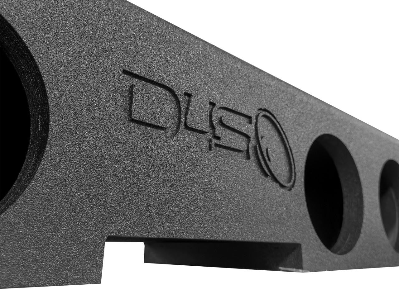 Down4Sound PRO-FAB - Birch - 4X 8-INCH Ported Subwoofer Enclosure - 19+ GM/CHEVY Crew CAB - Under Seat - NO Lift