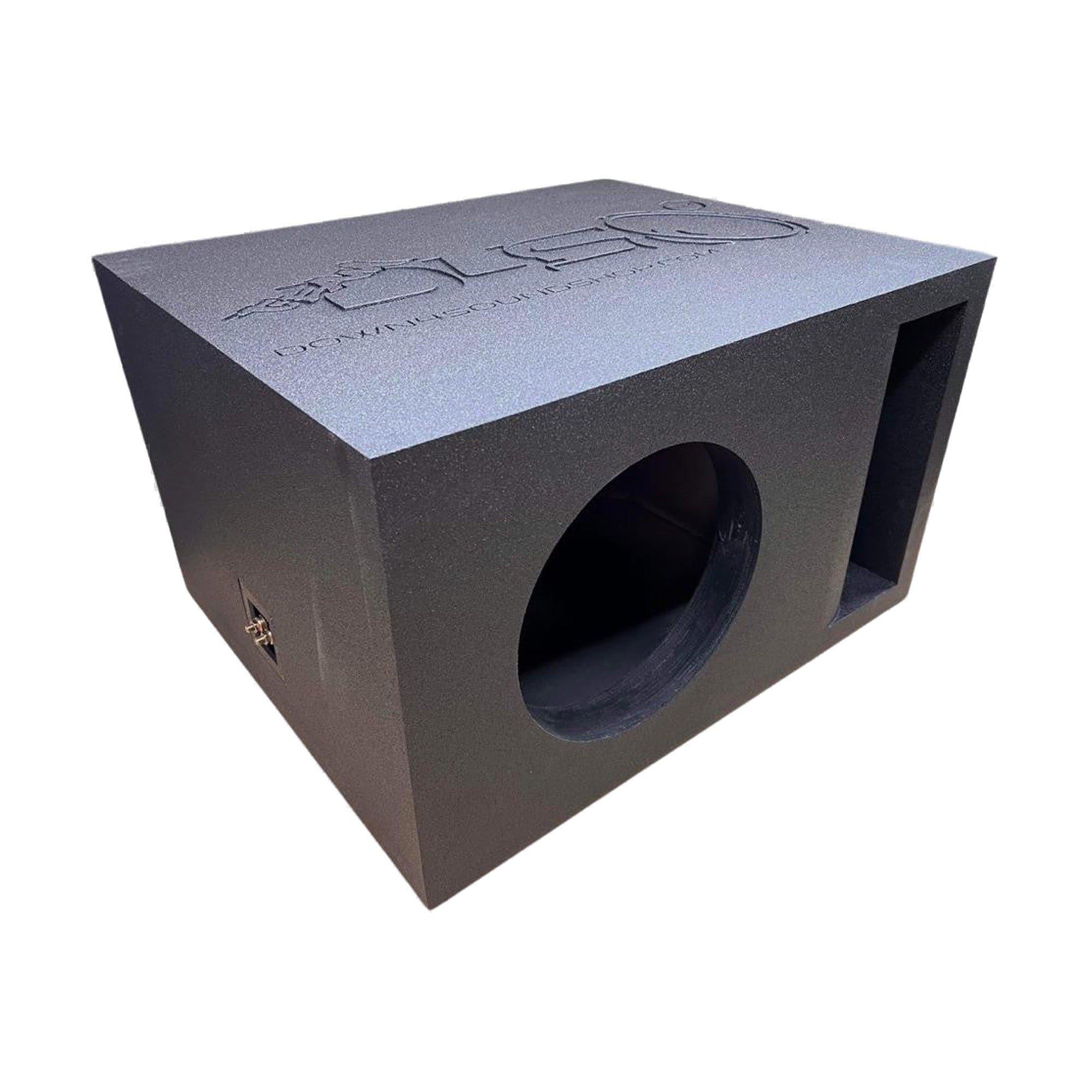 Down4Sound PRO-FAB HD3 12 1 12 SUB Box Single HD 12-INCH Kerf Port Subwoofer Enclosure Box