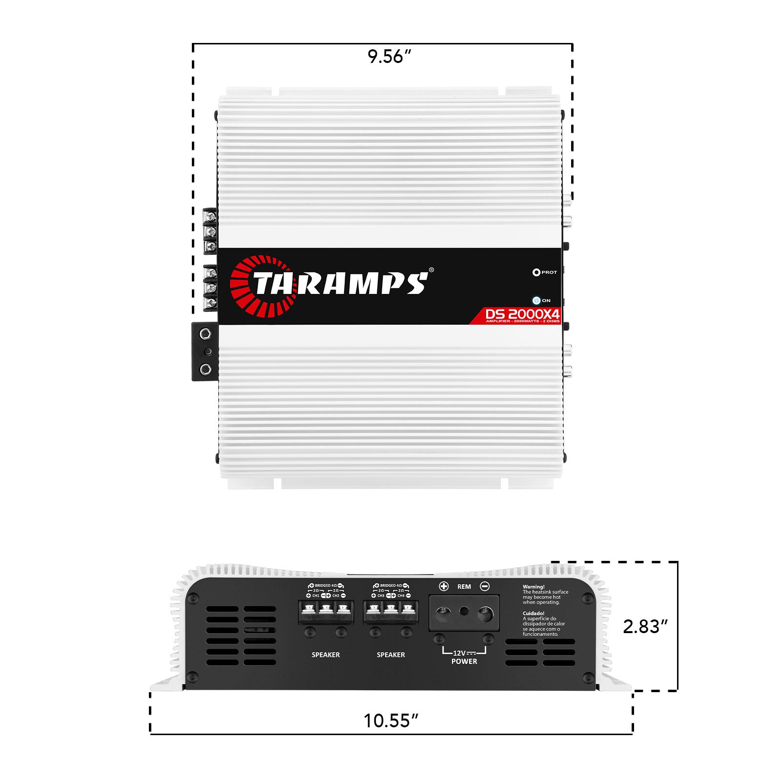Taramps DS 2000x4 Car Audio Amplifier - 4