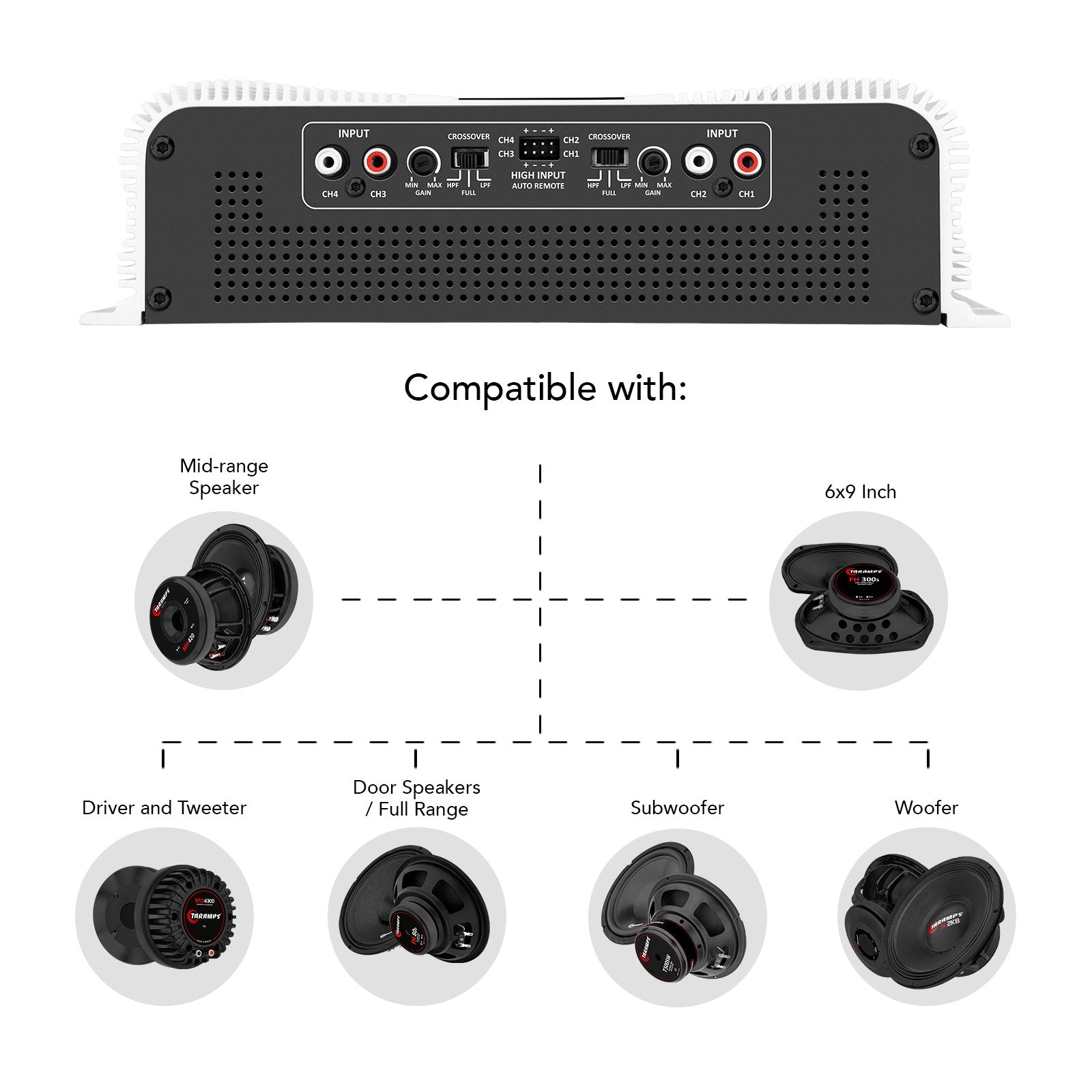 Taramps DS 4000X4 Car Audio Amplifier - 5