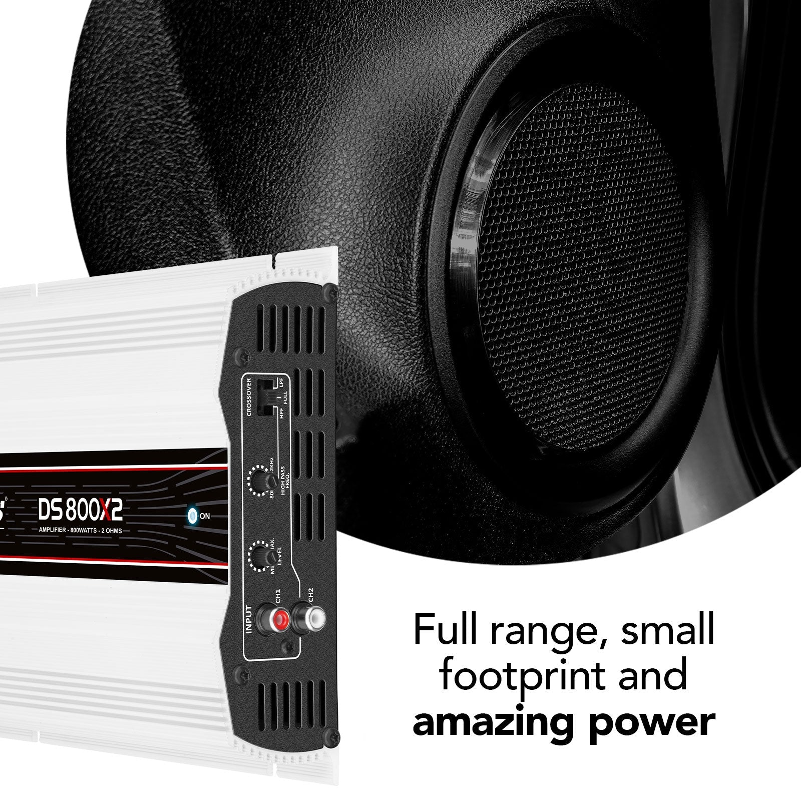 Taramps DS 800x2 Car Audio Amplifier - 9