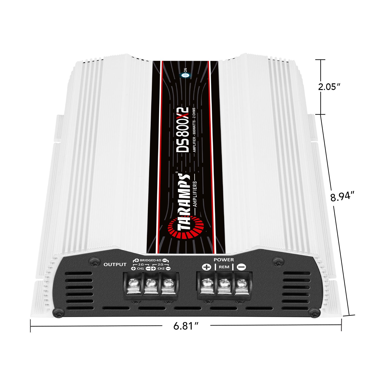 Taramps DS 800x2 Car Audio Amplifier - 4