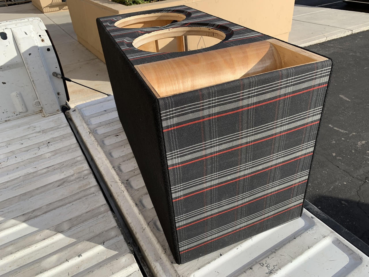 Down4Sound Dual 12" Custom Kerf Ported Subwoofer Box (hand Made IN The Usa) Subwoofer Enclosure