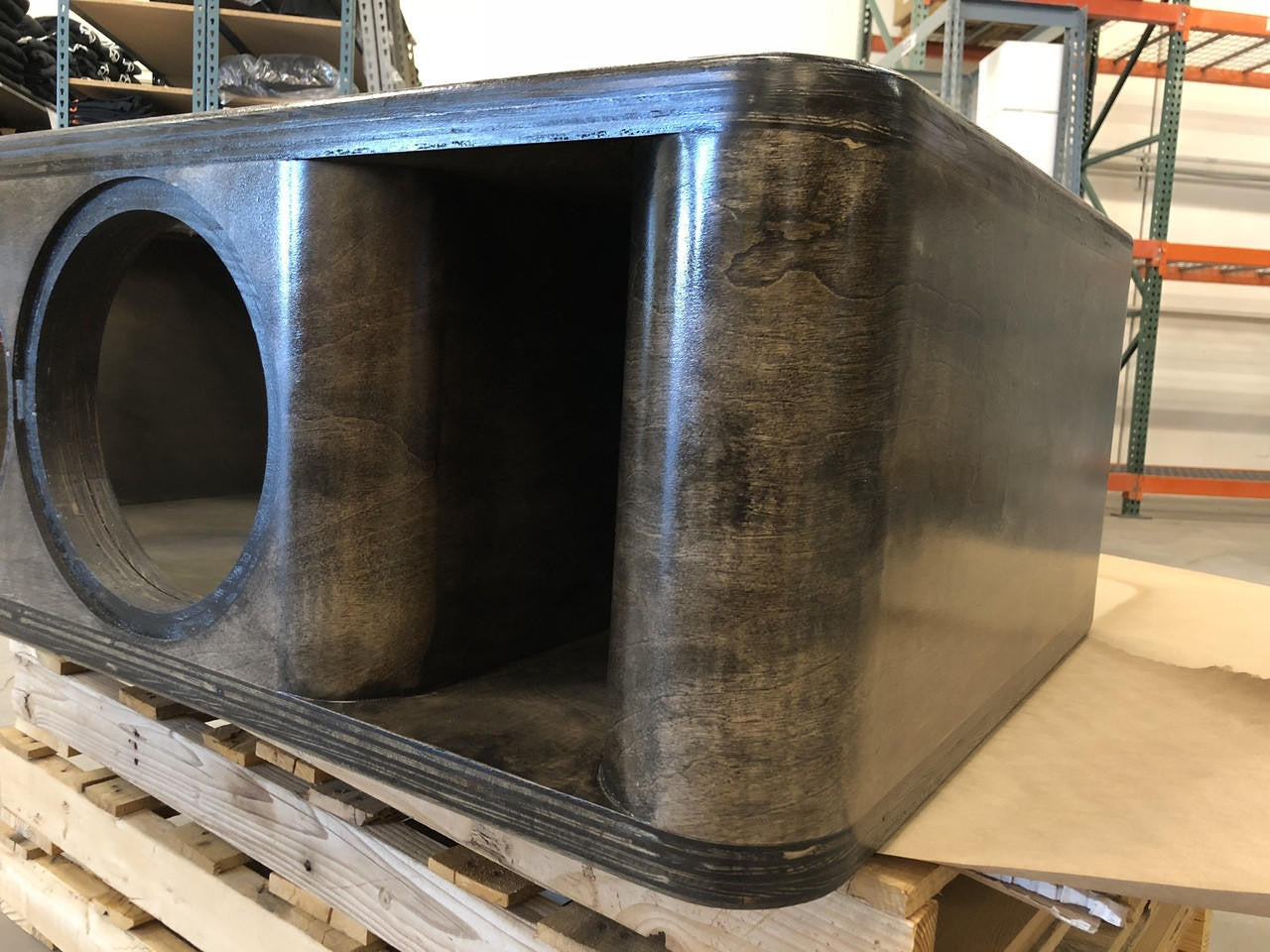 Down4Sound Dual 12" Custom Kerf Ported Subwoofer Box (hand Made IN The Usa) Subwoofer Enclosure