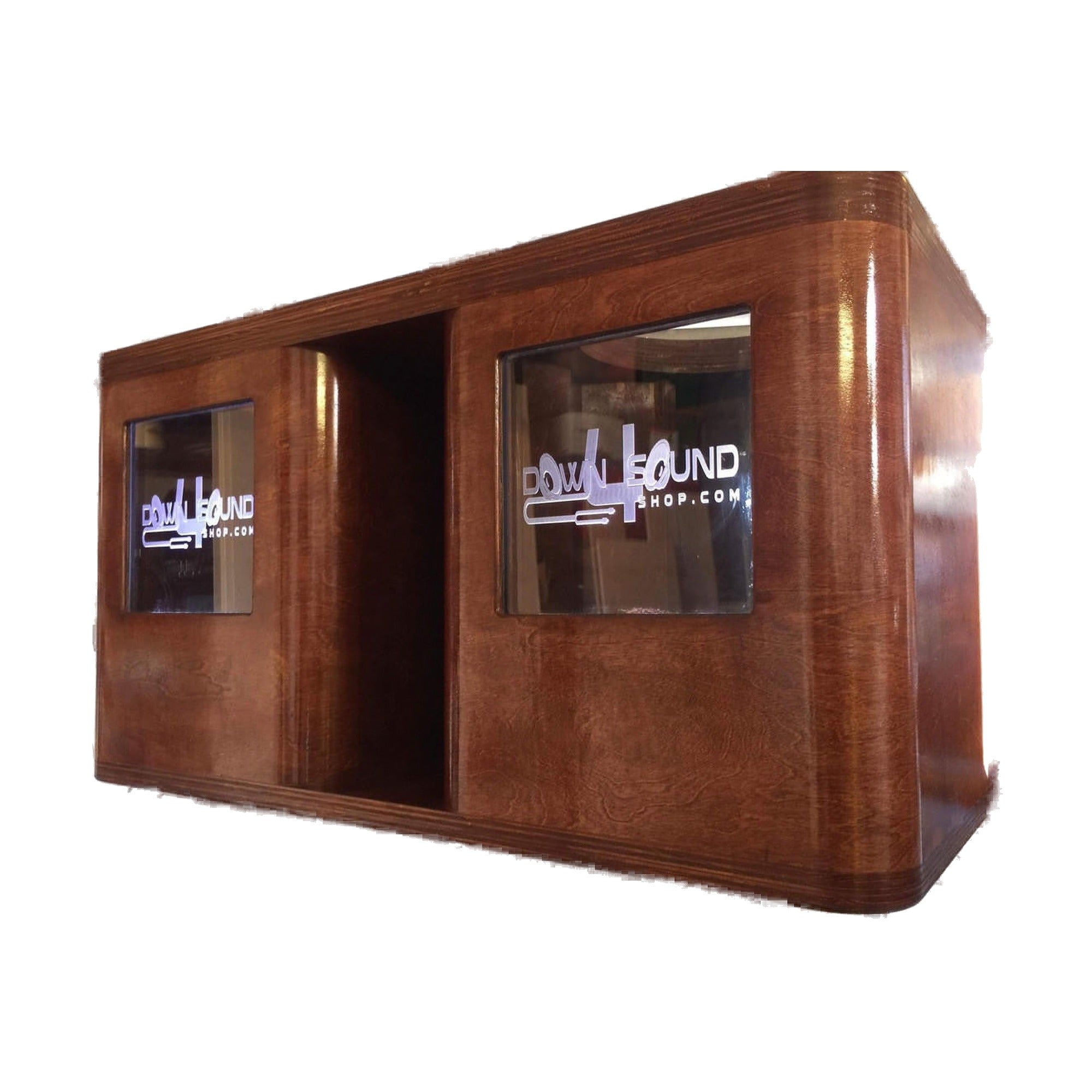 Down4Sound Dual 15" Custom Kerf Ported Subwoofer Box (hand Made IN The Usa) Subwoofer Enclosure