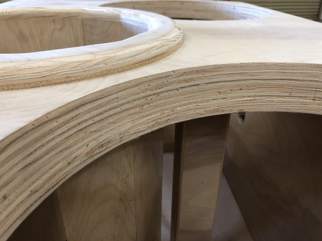 Down4Sound Dual 18" Custom Kerf Ported Subwoofer Box (hand Made IN The Usa) Subwoofer Enclosure