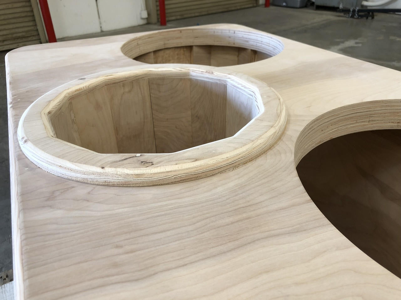 Down4Sound Dual 18" Custom Kerf Ported Subwoofer Box (hand Made IN The Usa) Subwoofer Enclosure