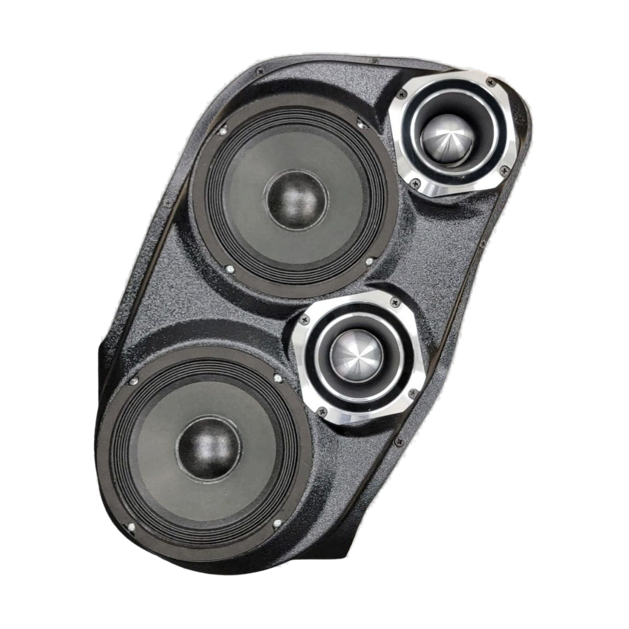 Custom Speaker Pods 07-GM-FT-UH-EW-FD-EC Dual 6.5" + Dual 4" Front Pods - 07-09 Escalade