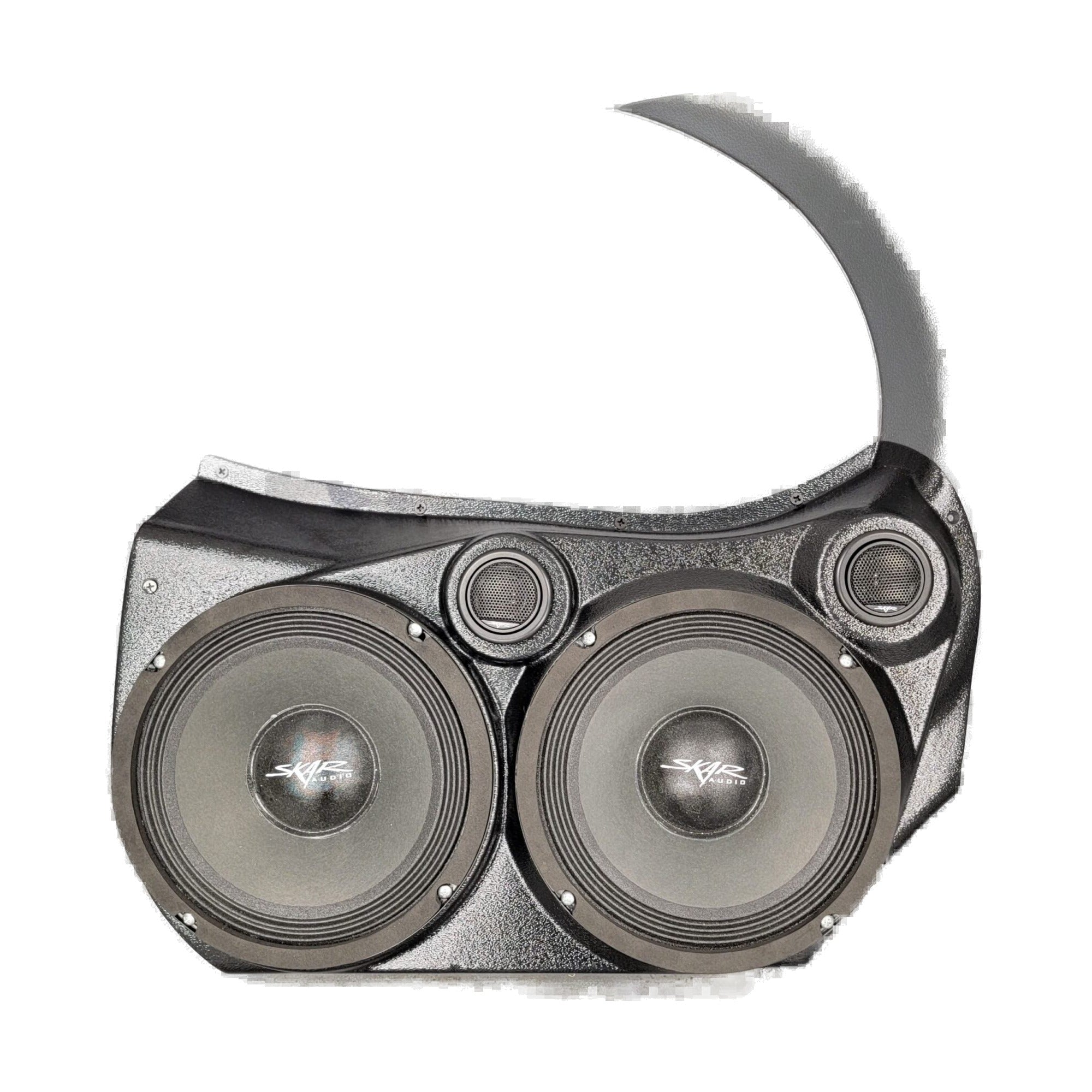 Custom Speaker Pods 03-DD-SP-UV-AL-FD-FA Dual 8" and Dual Tweeter Pods - 03-09 Sprinter