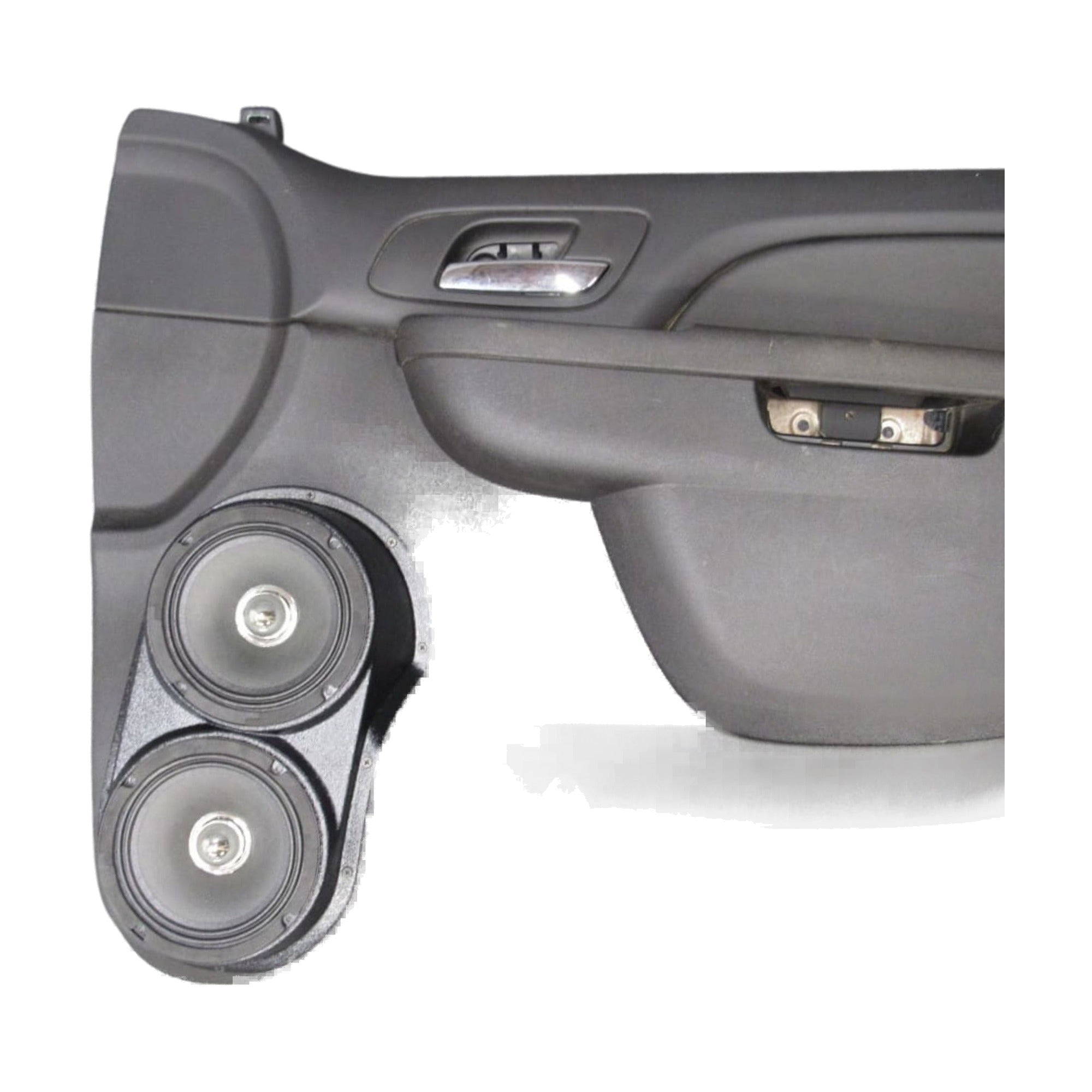 Custom Speaker Pods 10-GM-FT-UH-EW-FD-D6 Dual 6.5" Front Pods - 10-14 Escalade