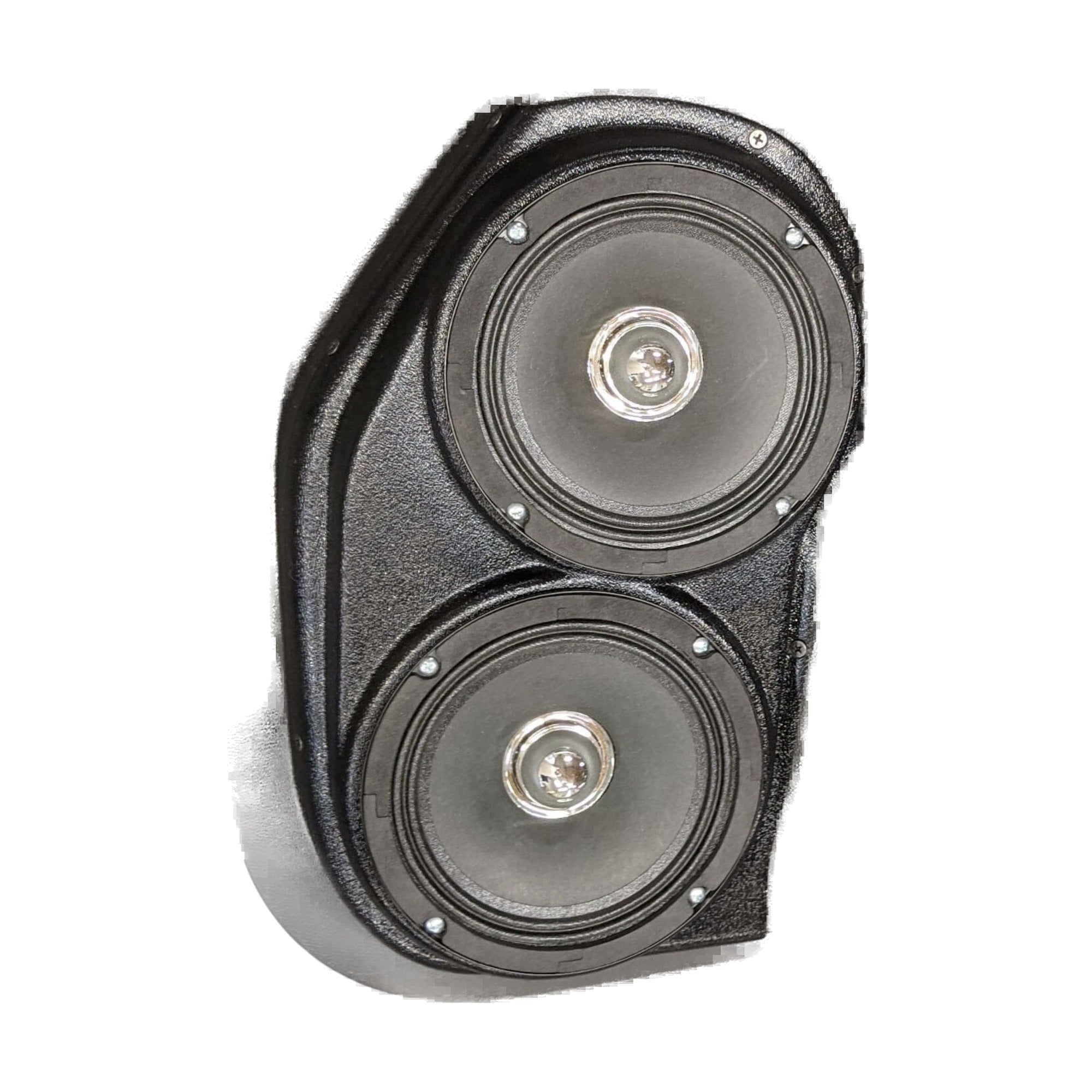 Custom Speaker Pods 19-GM-FP-UV-EW-FD-D6 Dual 6.5" Front Pods - 19-26 Silverado