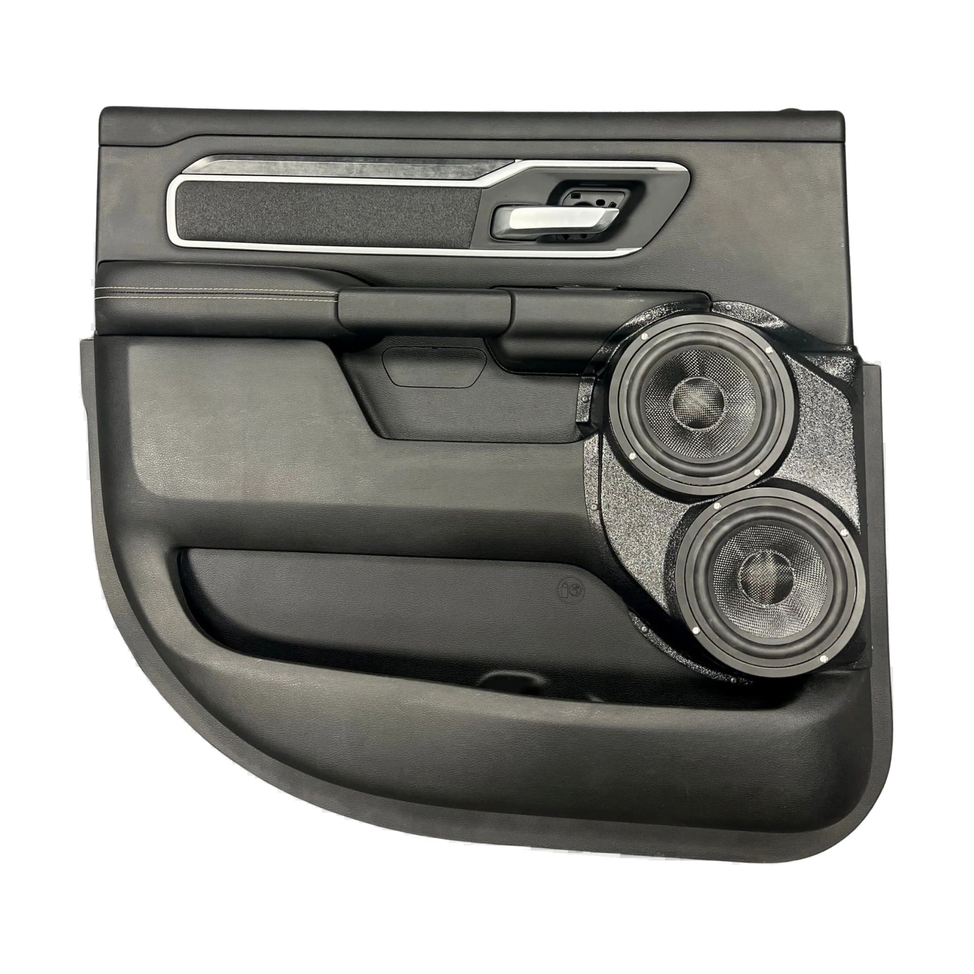 Custom Speaker Pods 19-DD-R1-CC-EW-RD-D6 Dual 6.5" Rear Pods - 19-25 Ram 1500