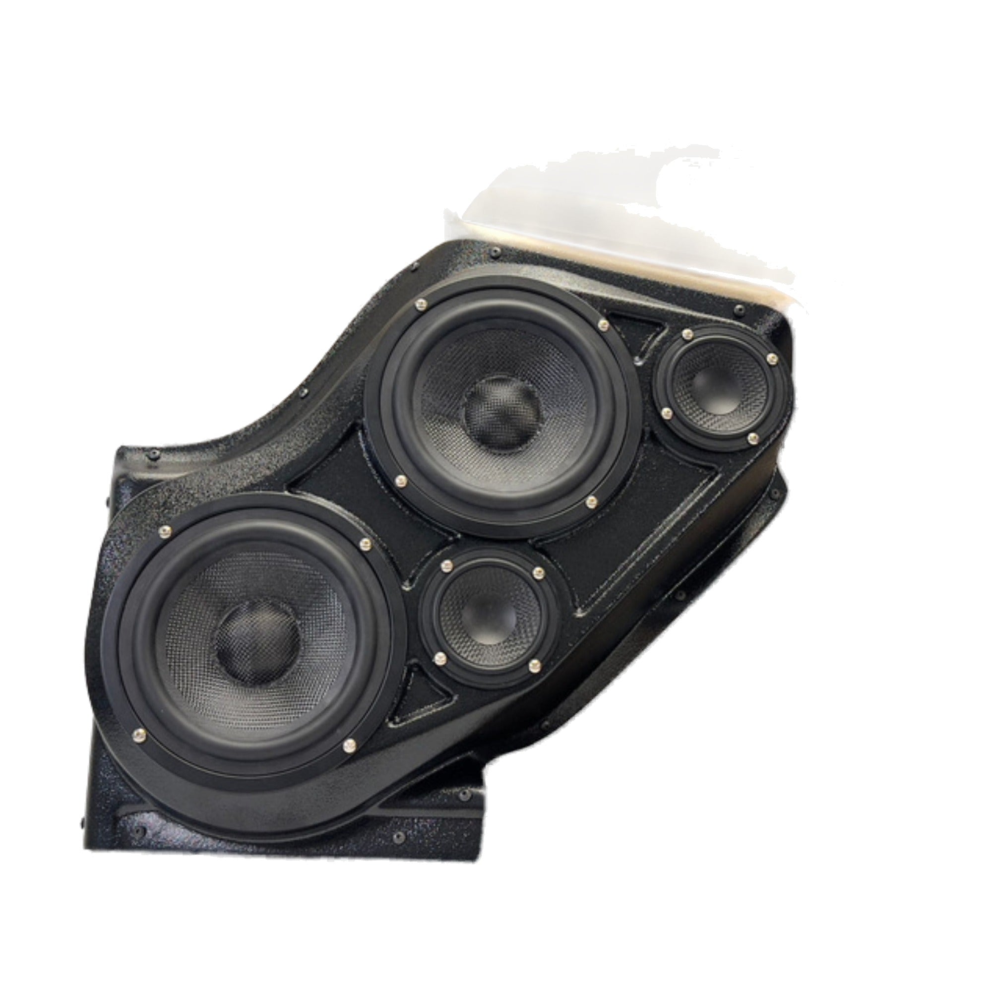 Custom Speaker Pods 00-GM-FT-UV-EW-FD-EB Dual 6.5" + Dual 3.5" Front Pods - 00-06 Escalade
