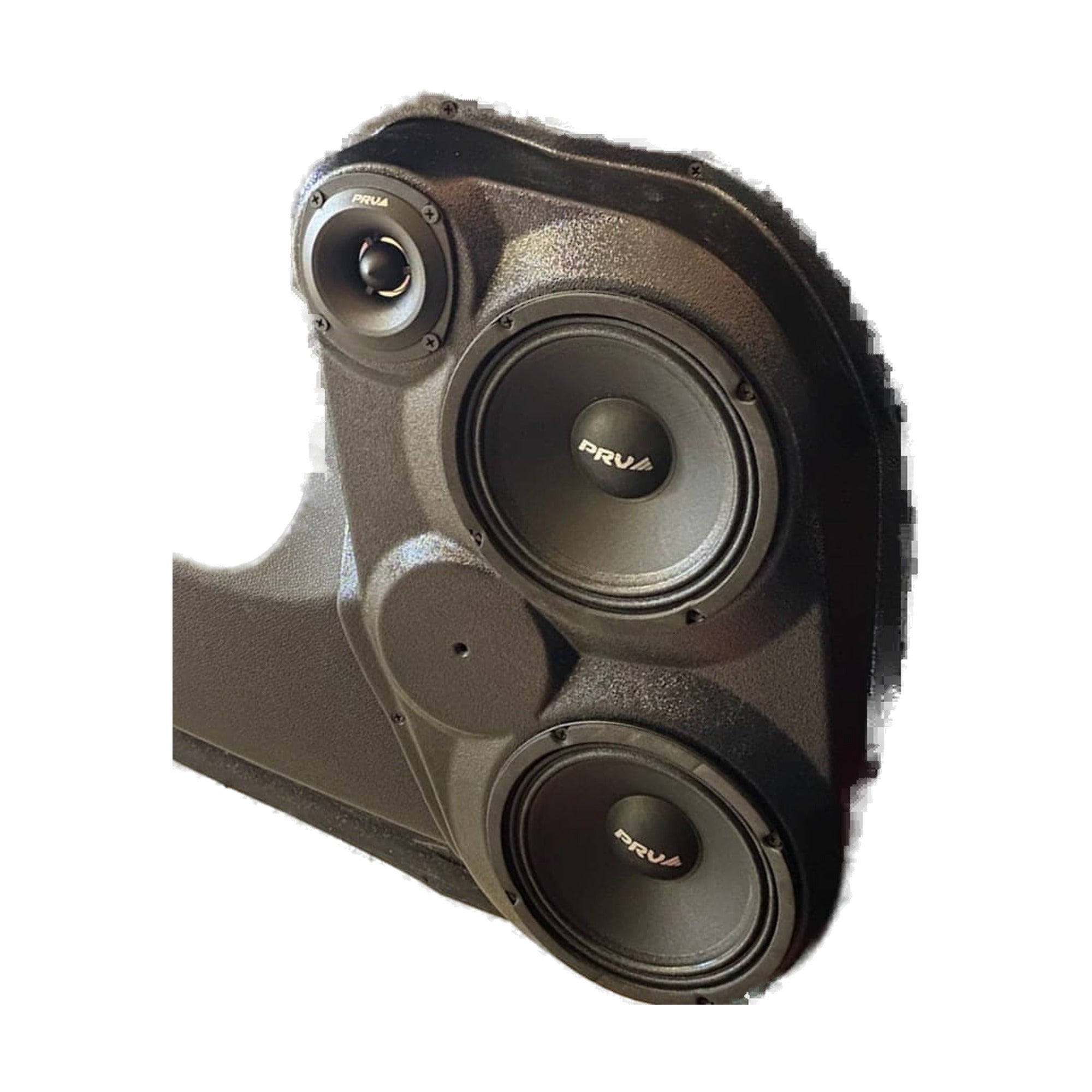 Custom Speaker Pods 07-GM-FP-LH-EW-FD-EB Dual 6.5" and Dual 3.5" Pods - 07-09 Silverado