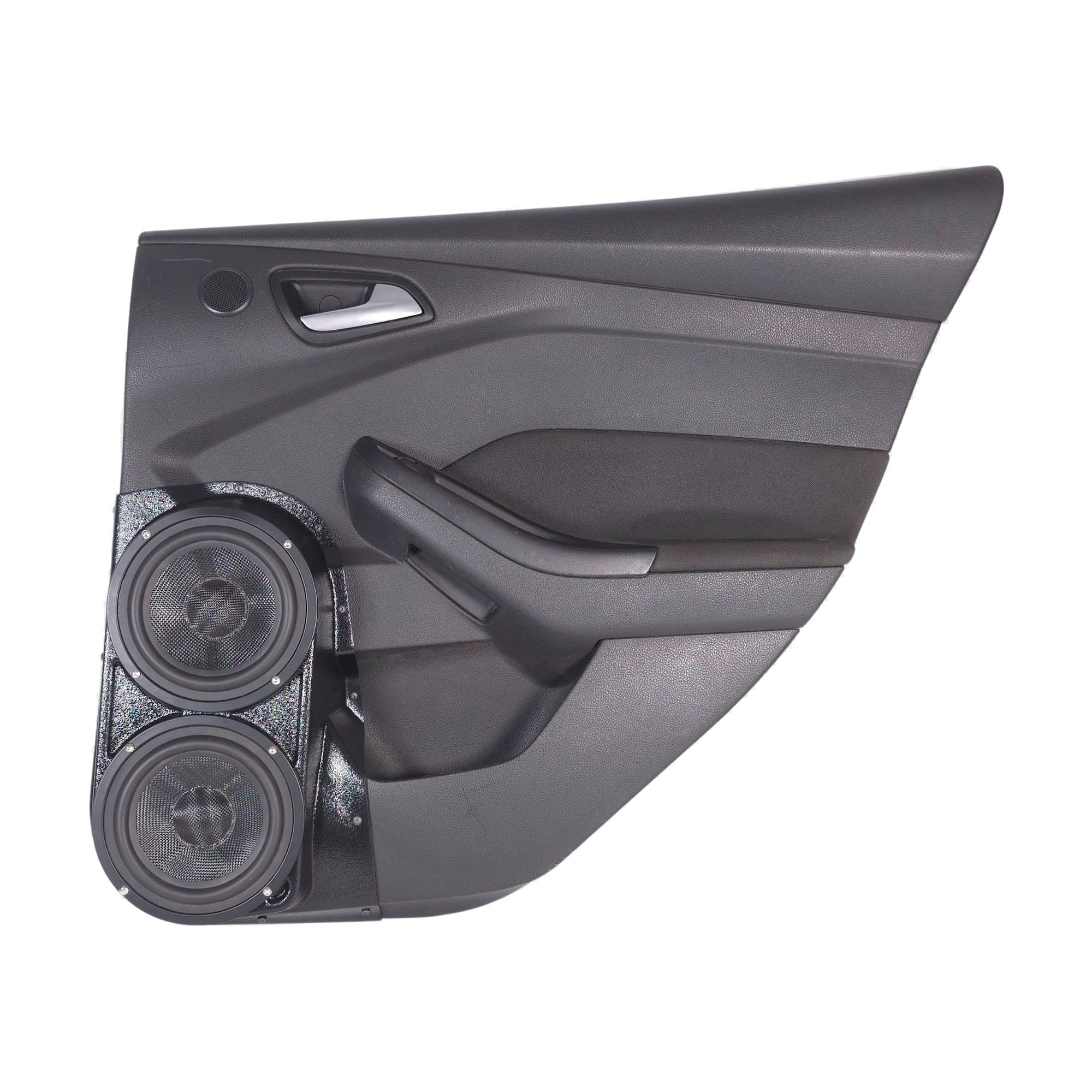 Custom Speaker Pods 12-FD-FC-UV-AL-RD-D6 Dual 6.5" Rear Pods - 12-18 Focus