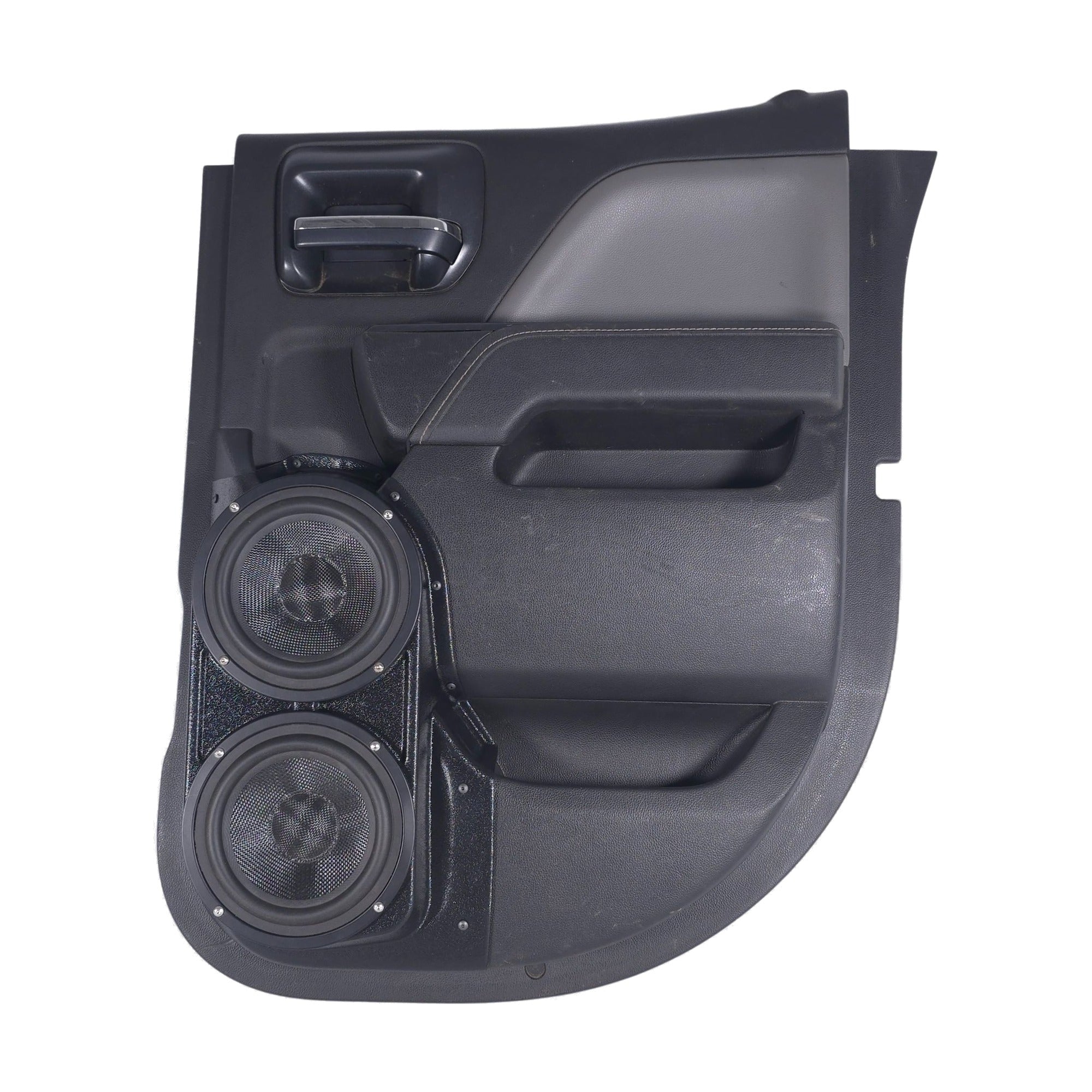 Custom Speaker Pods 14-GM-FT-EC-AL-RD-D6 Dual 6.5" Rear Pods - 14-18 Silverado