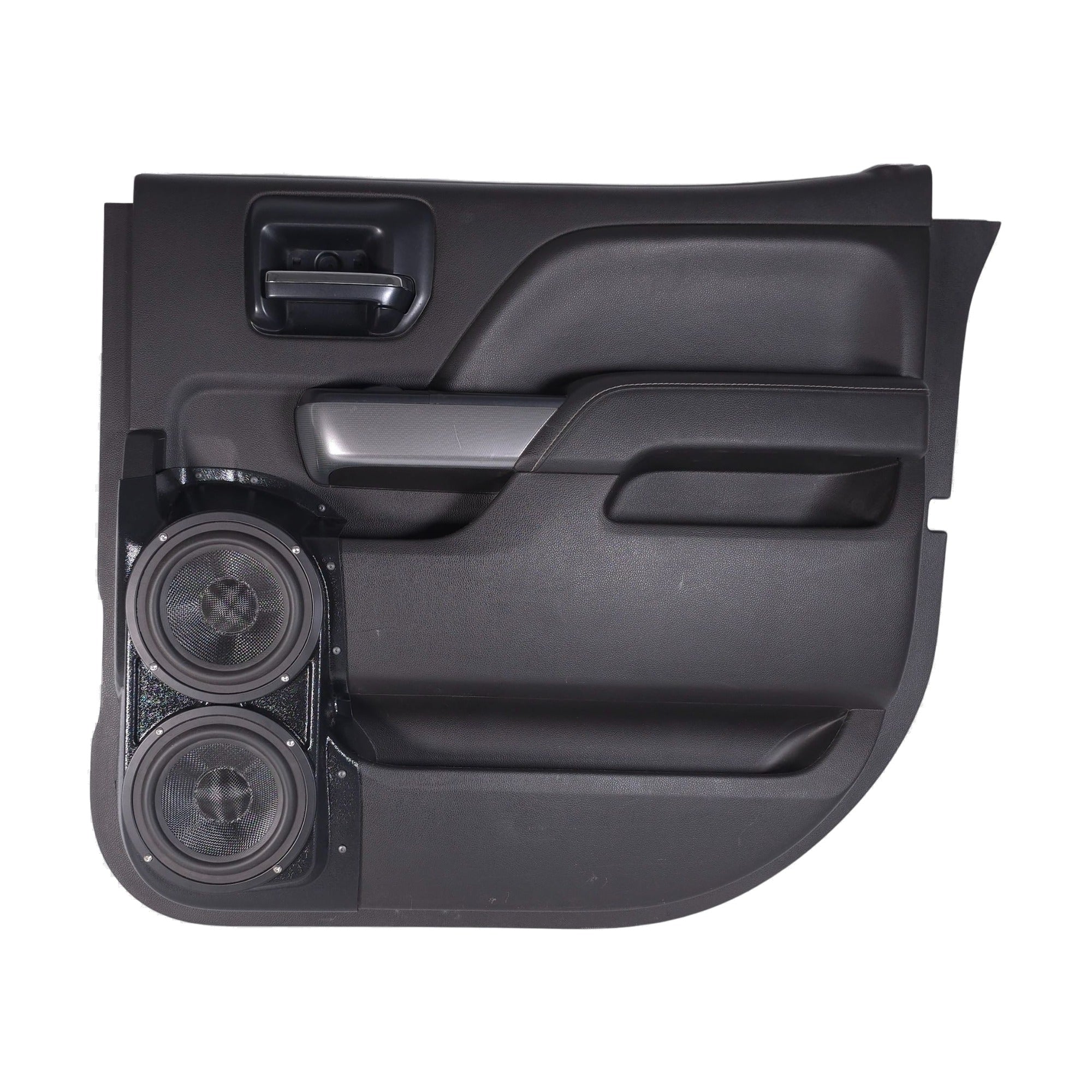 Custom Speaker Pods 14-GM-FT-UV-AL-RD-D6 Dual 6.5" Rear Pods - 14-18 Silverado