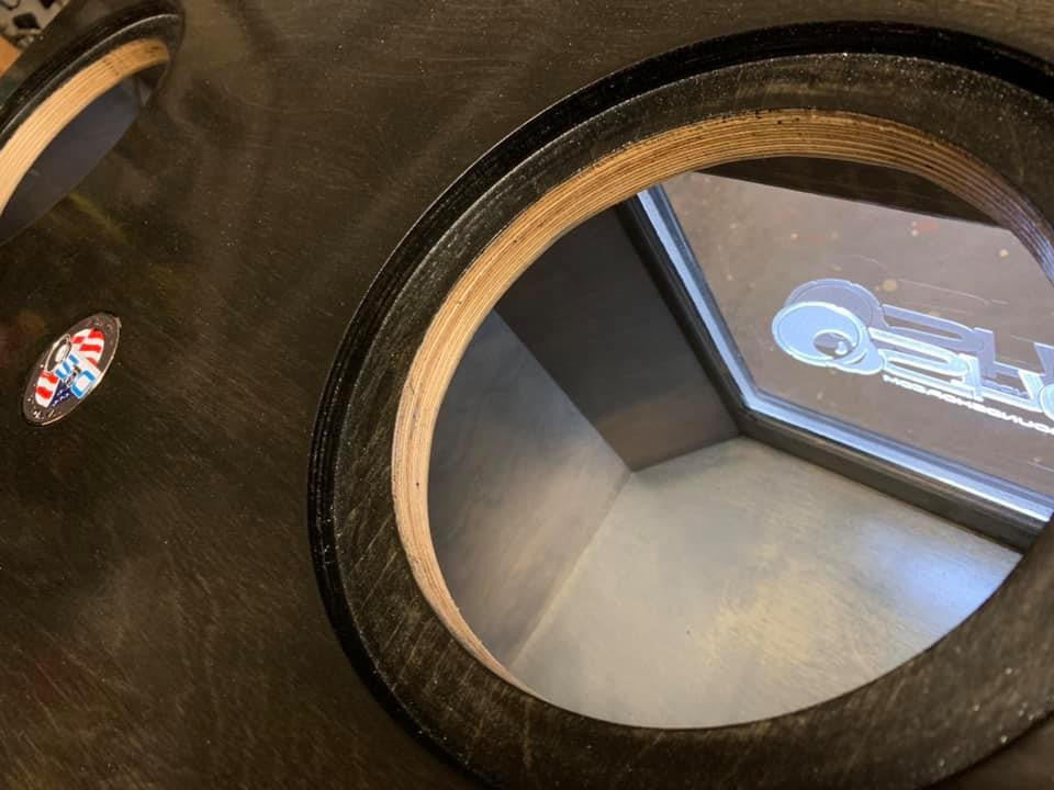 Down4Sound Dual 6.5" OR 8" Custom Kerf Ported Subwoofer Box (hand Made IN The Usa) Subwoofer Enclosure