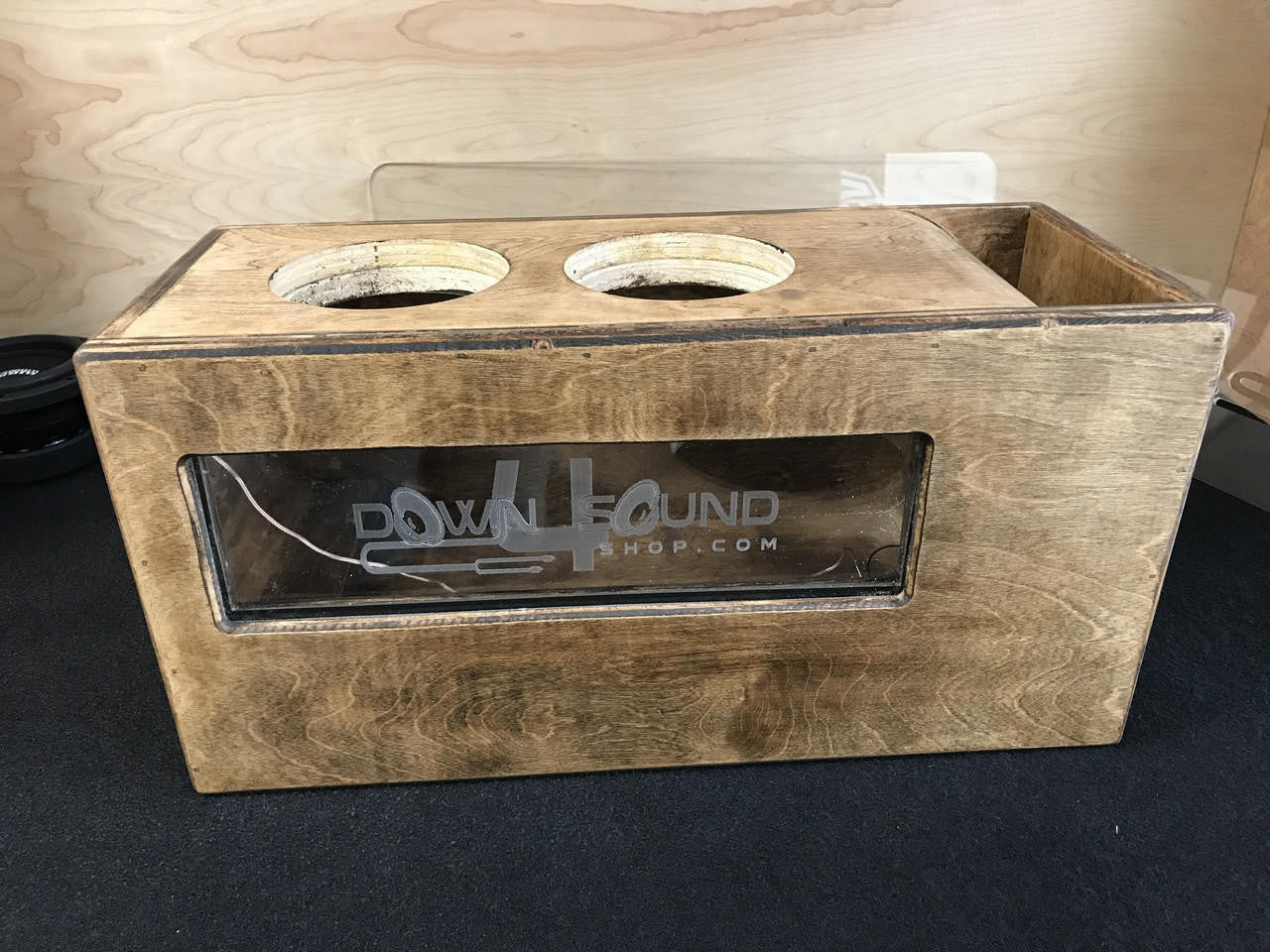 Down4Sound Dual 6.5" OR 8" Custom Kerf Ported Subwoofer Box (hand Made IN The Usa) Subwoofer Enclosure