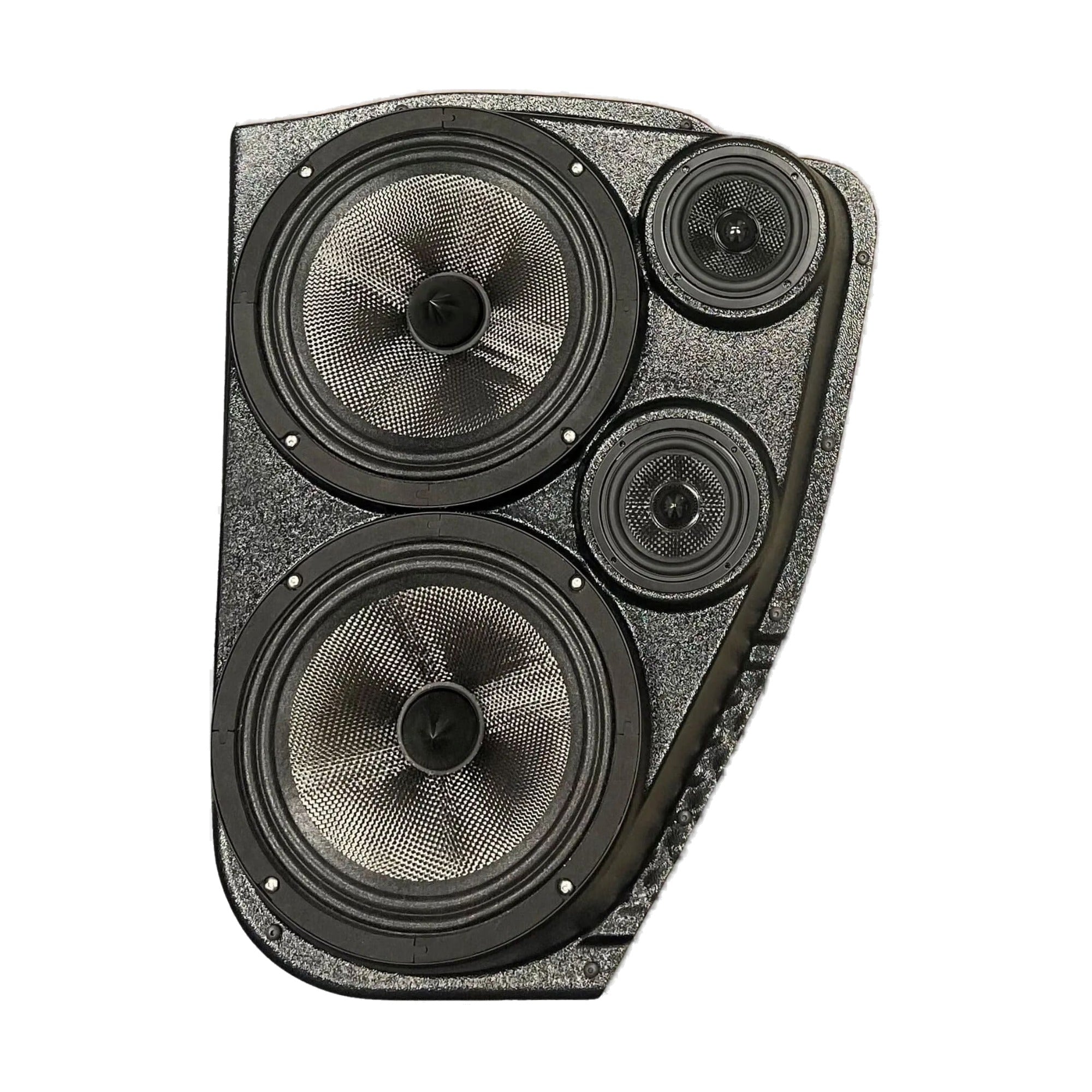Custom Speaker Pods 99-FD-SD-CC-NS-RD-FB Dual 8" + Dual 3.5" Rear Pods - 99-07 F-250 F-350