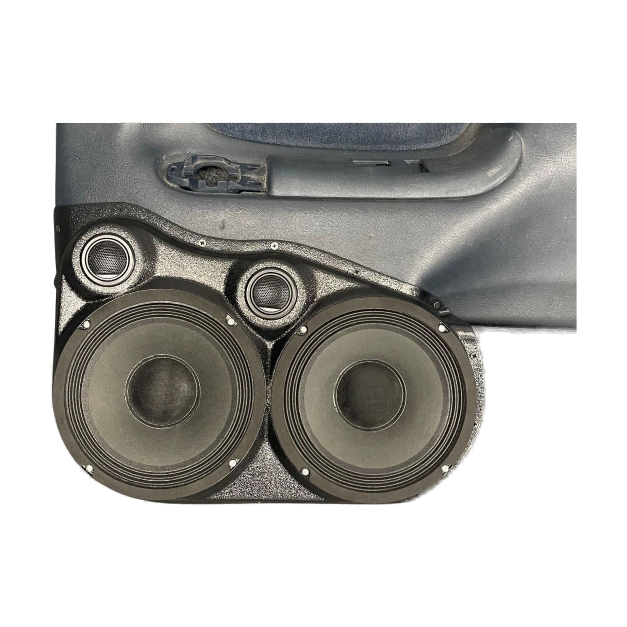 Custom Speaker Pods 95-GM-FT-UV-EW-FD-FA Dual 8" + Dual 2" Tweeter Front Pods - 95-99 Escalade