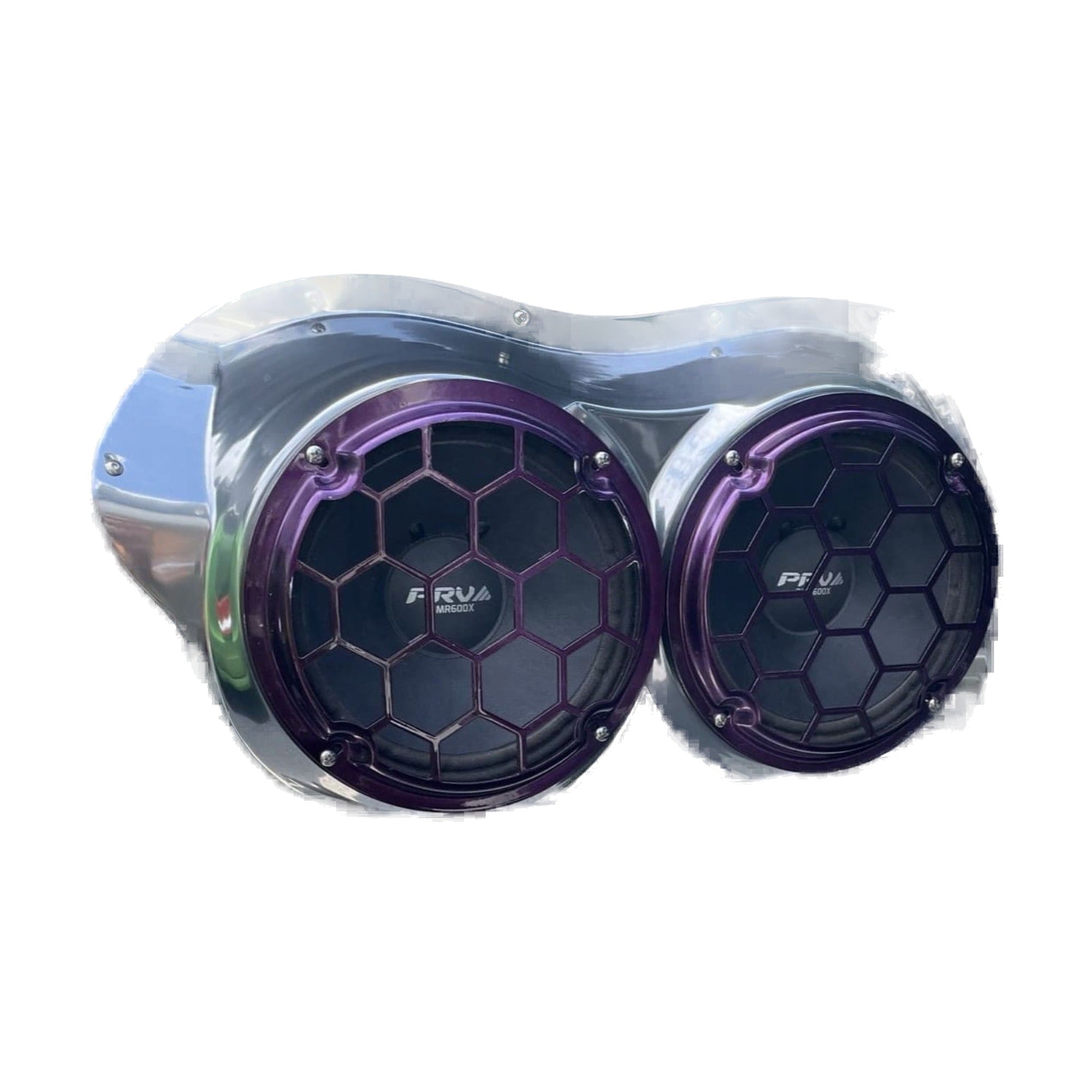 Custom Speaker Pods 07-GM-FT-UH-EW-LF-D8 Dual 8" Front Pods - 07-09 Avalanche