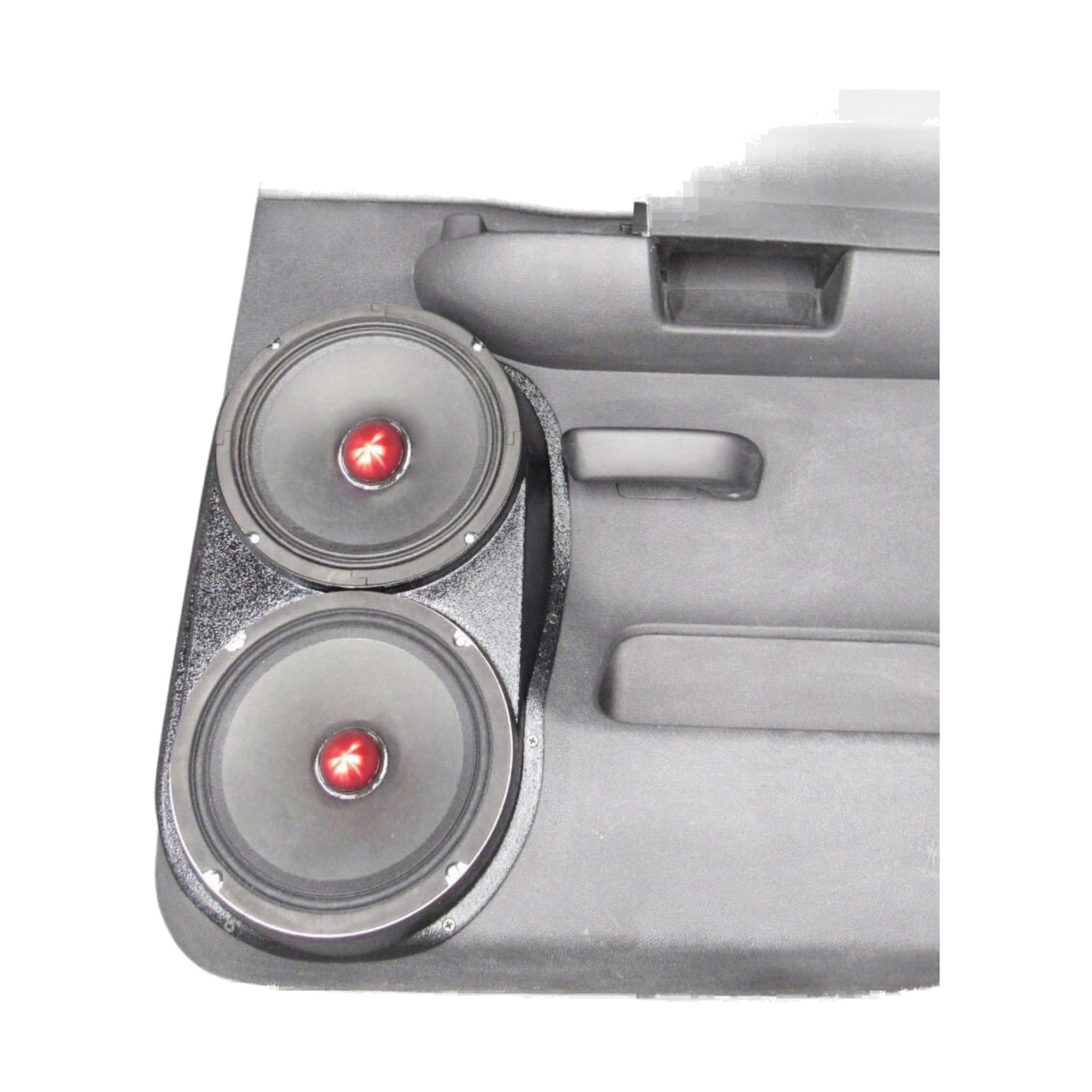 Custom Speaker Pods 07-GM-FP-CC-EW-RD-D8 Dual 8" Pods - 07-09 Silverado
