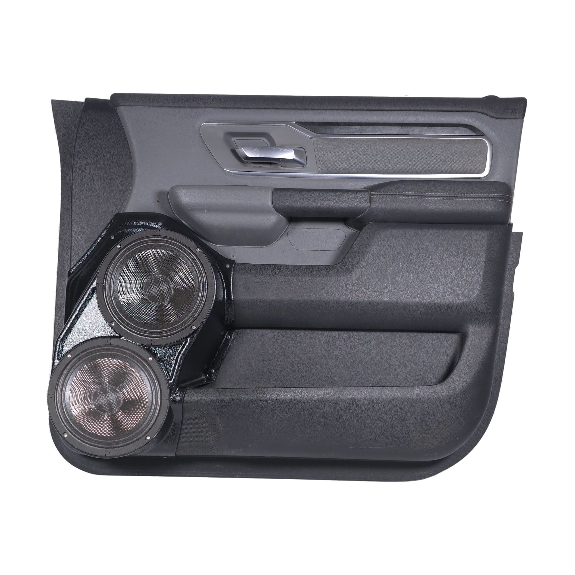 Custom Speaker Pods 19-DD-RM-UV-AL-FD-D8 Dual 8" Front Pods - 19-25 Ram 1500