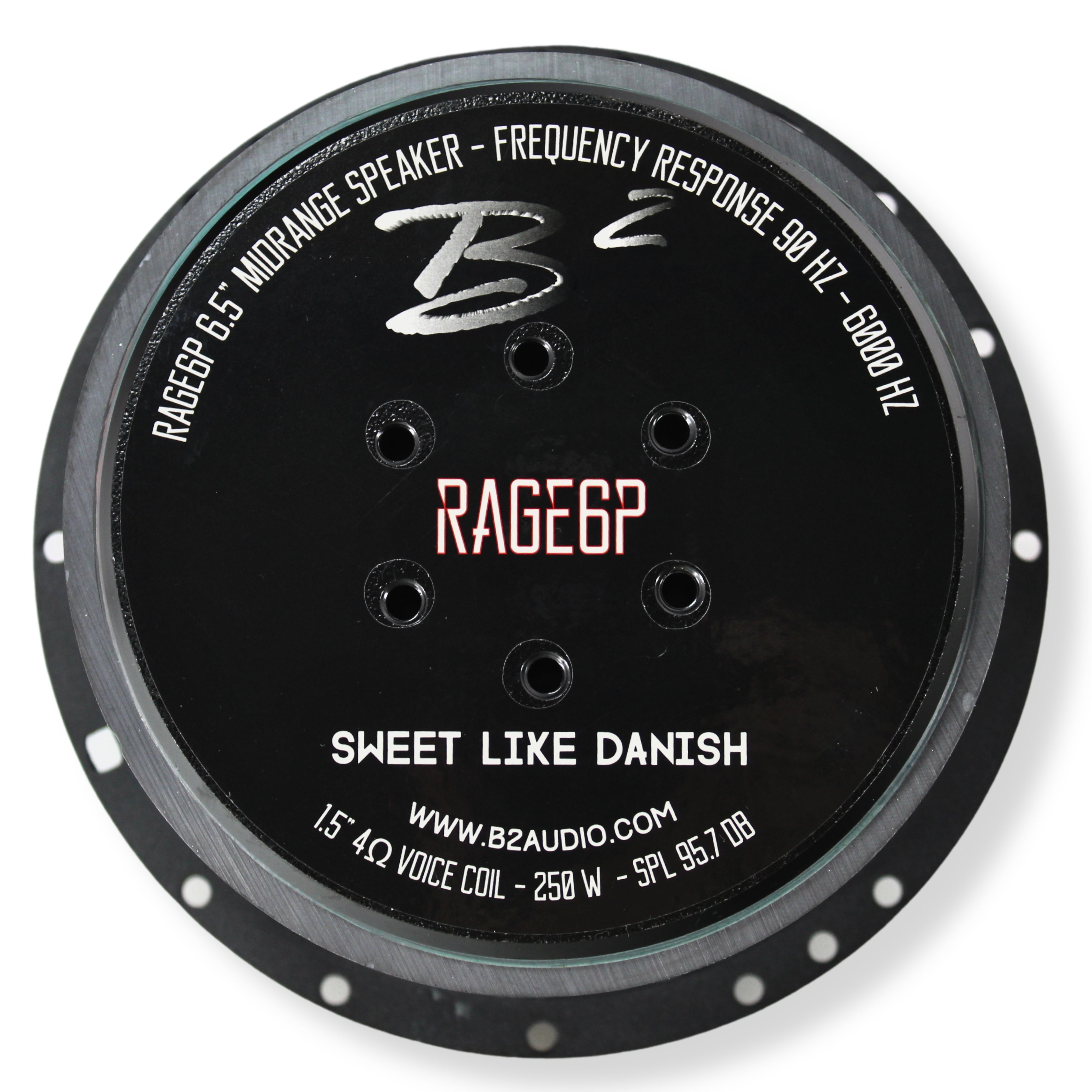 B2 Audio RAGE6P 6.5" Pro Audio Speaker 120W RMS 4 Ohm (Pair) — image 5