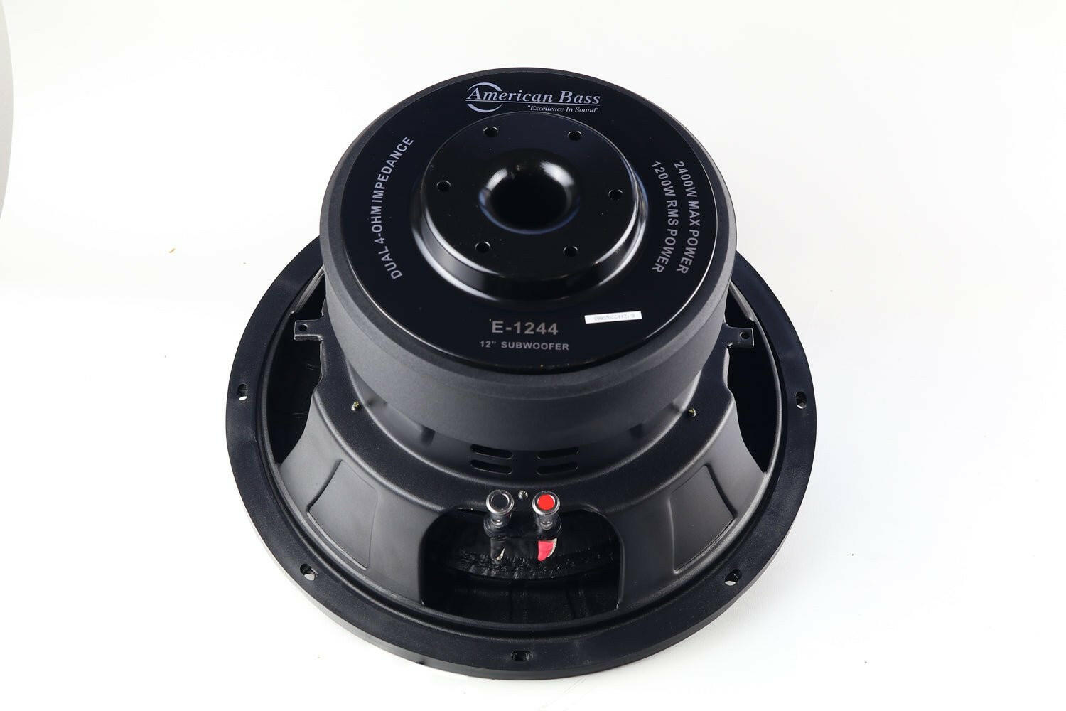 American Bass Elite 12" Car Subwoofer 1200 Watts RMS Dual Voice Coil 4 Ohm