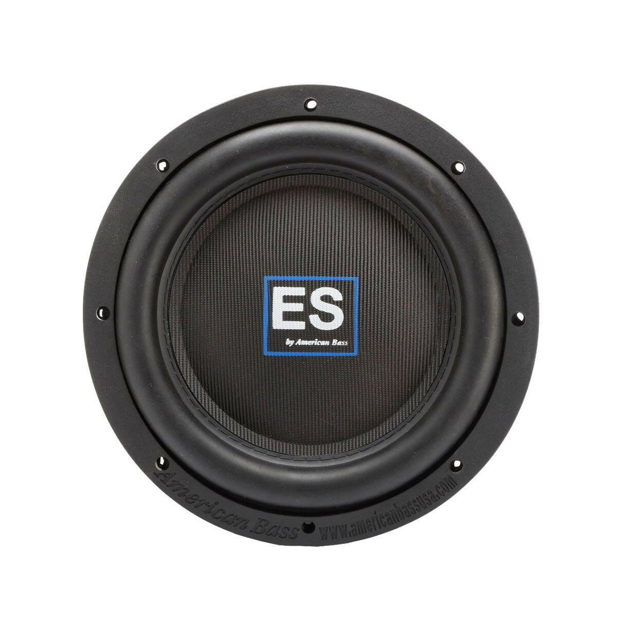 American Bass ES 10" Car Subwoofer 500 Watts RMS Dual Voice Coil 2 Ohm or 4 Ohm (Shallow Mount)