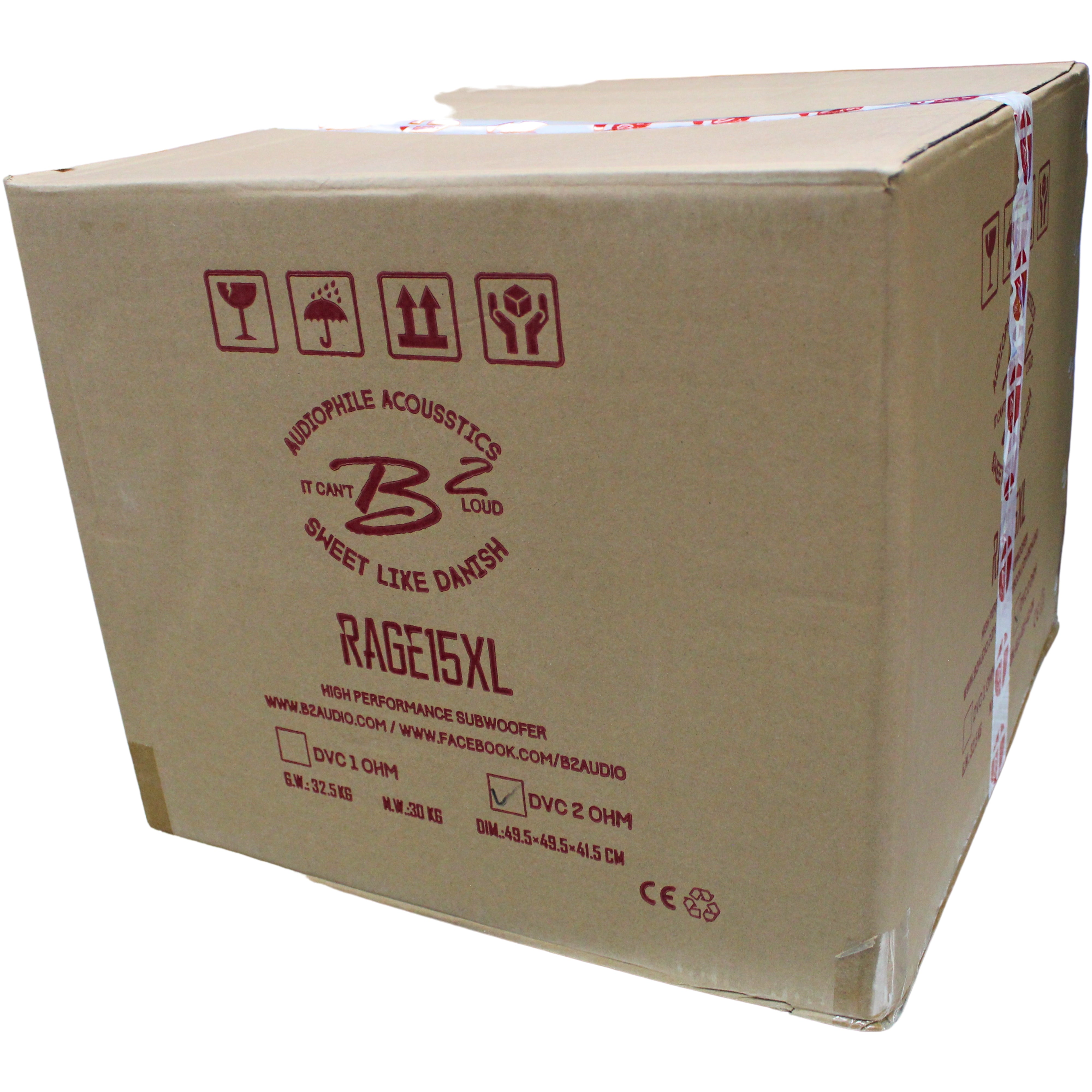 B2 Audio RAGEXL15 V2 15" Speaker 3500W RMS Dual 2 Ohm — image 8