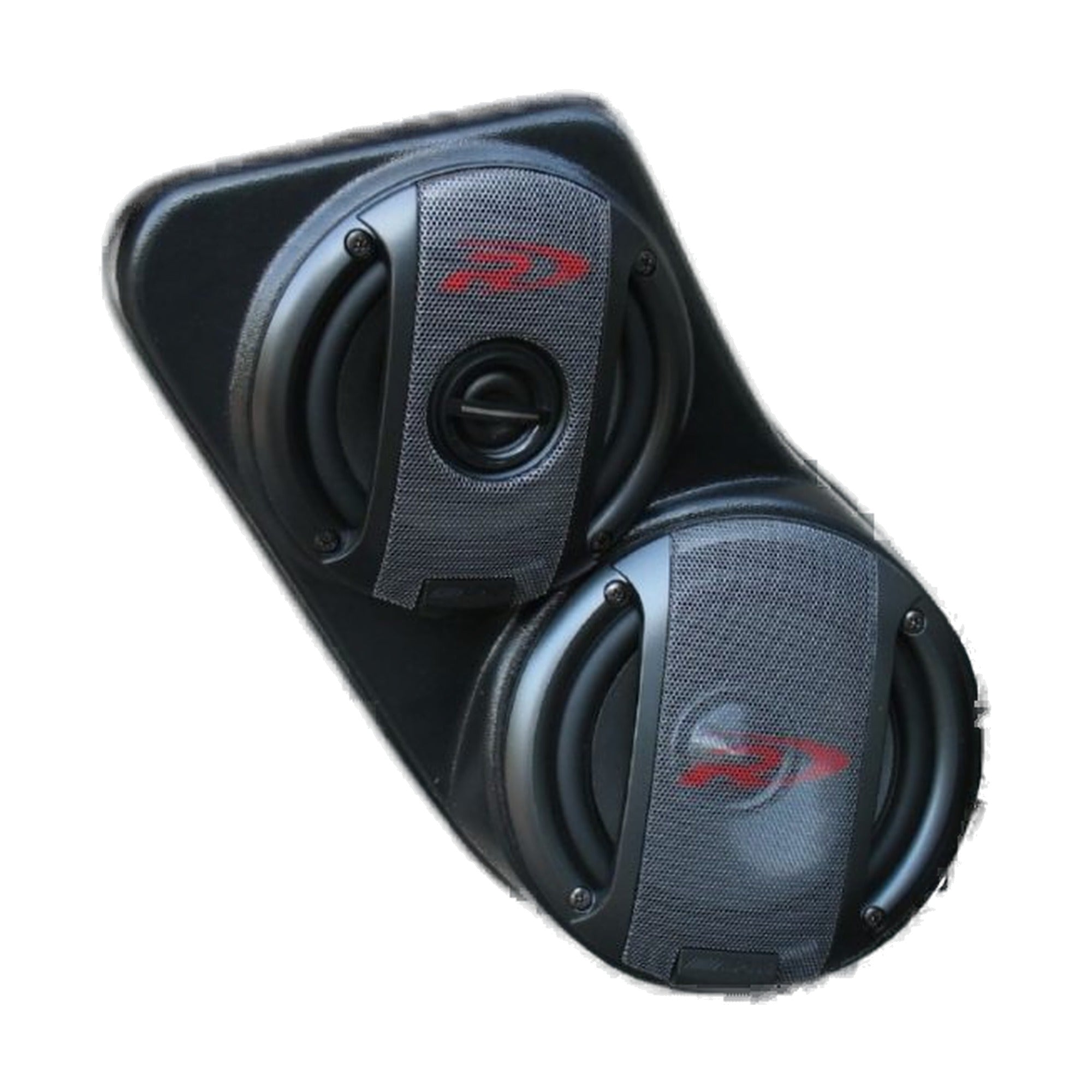 Custom Speaker Pods 00-GM-FT-UV-EW-FD-65-FL Flangeless 6.5" + 5.25" Front Pods - 00-06 Escalade
