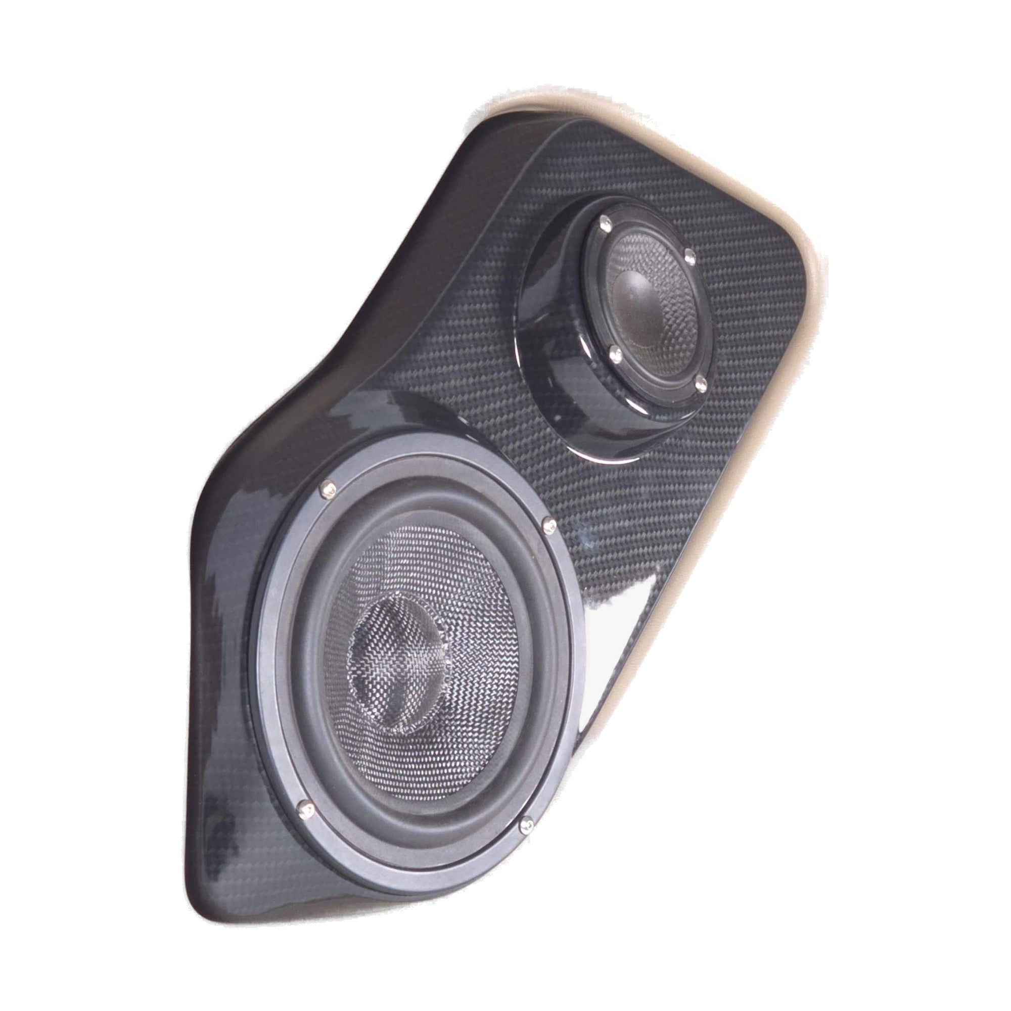 Custom Speaker Pods 00-GM-FT-UV-EW-FD-63-FL Flangeless 6.5" + 3.5" Front Pods - 00-06 Escalade