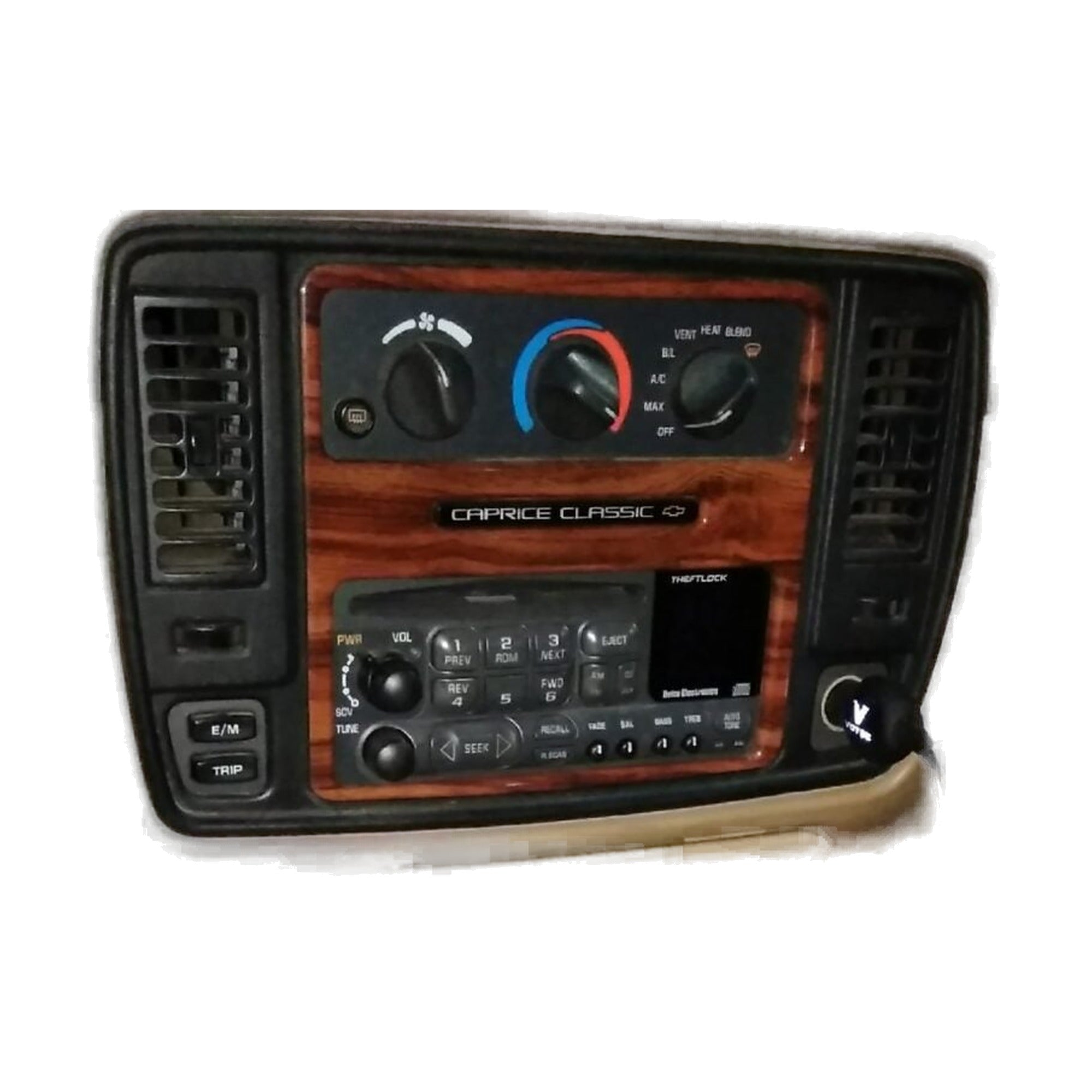 Custom Speaker Pods 92-CH-CI-UV-AL-SC-SC Center Console Shifter Cover Pods - 92-96 Caprice