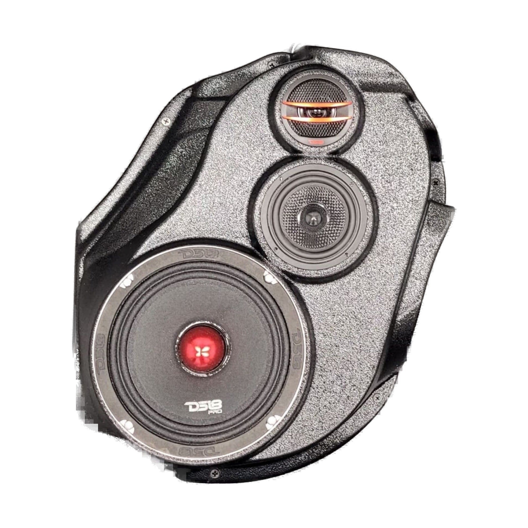 Custom Speaker Pods 19-DD-R1-UV-EW-FD-6G 6.5" and 3.5" and Tweeter Pods - 19-25 Ram 1500