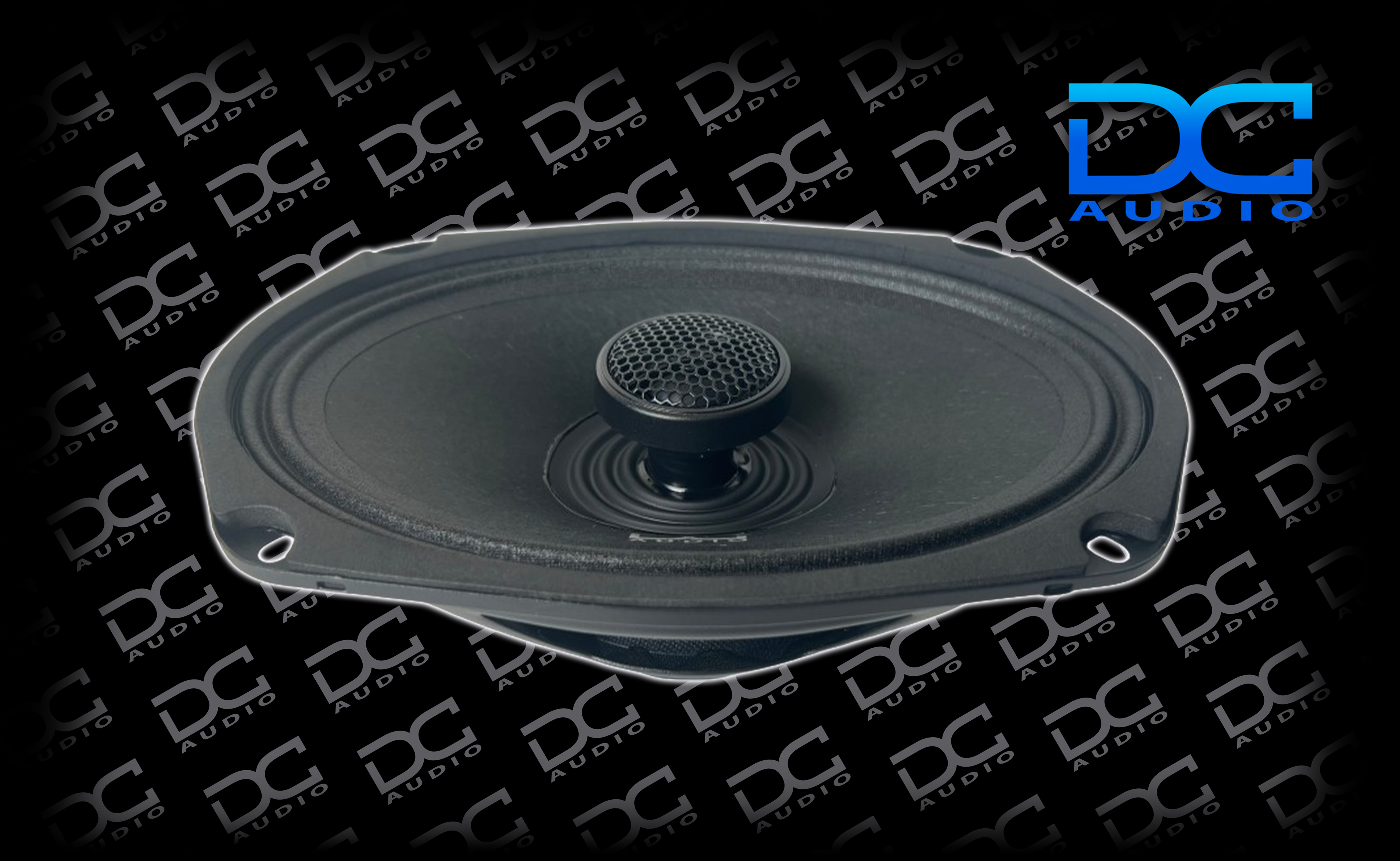 DC Audio DC-6x9CX 6x9" Coaxial Speakers 120W 4 Ohm (Pair)
