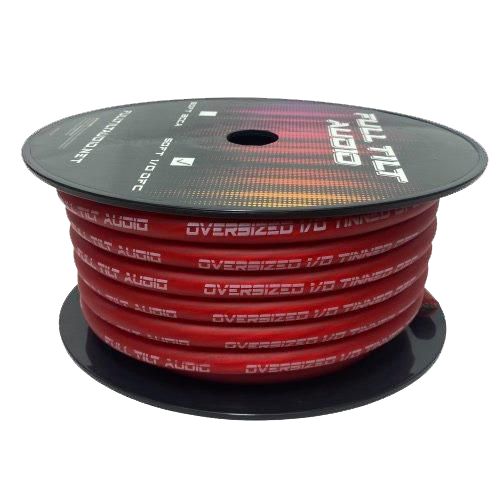 Sundown Audio Full Tilt 50' 1/0 AWG OFC Power/Ground Cable