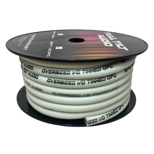 Sundown Audio Full Tilt 50' 1/0 AWG OFC Power/Ground Cable