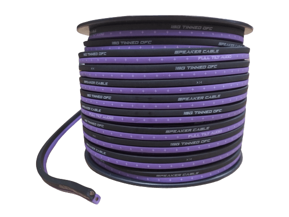 Sundown Audio Full Tilt Audio 100' 16 AWG 100% OFC Speaker Wire