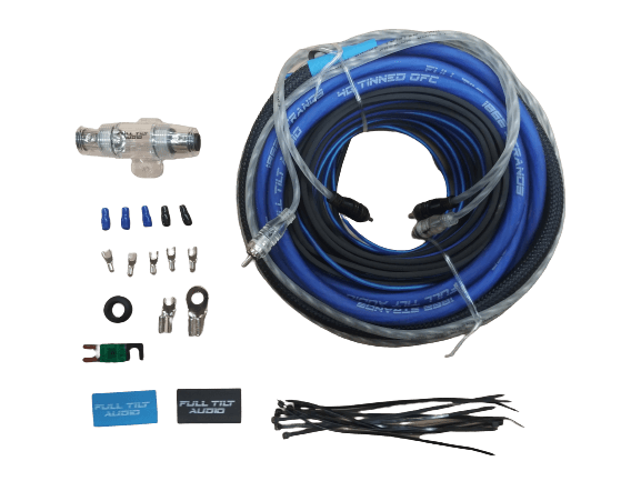 Sundown Audio Full Tilt Audio 4 AWG OFC Amplifier Wire Kits