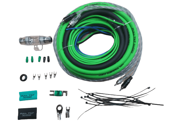 Sundown Audio Full Tilt Audio 4 AWG OFC Amplifier Wire Kits