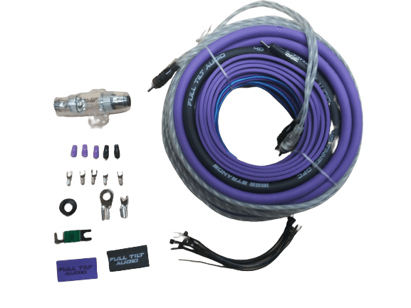 Sundown Audio Full Tilt Audio 4 AWG OFC Amplifier Wire Kits