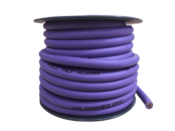 Sundown Audio Full Tilt 50' 4 AWG OFC Power/Ground Cable