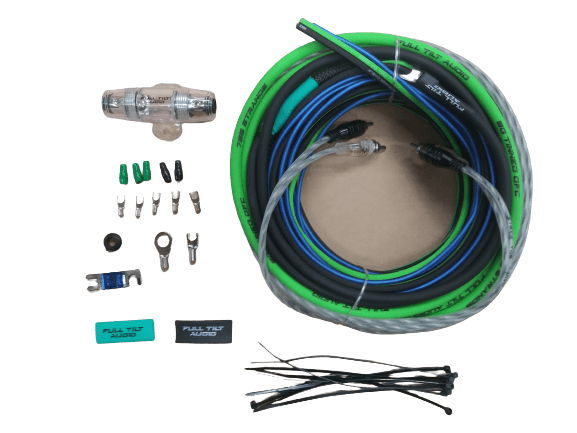 Sundown Audio Full Tilt Audio 8 AWG OFC Amplifier Wire Kits