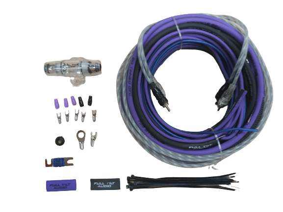 Sundown Audio Full Tilt Audio 8 AWG OFC Amplifier Wire Kits