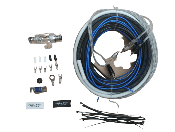 Sundown Audio Full Tilt Audio 8 AWG OFC Amplifier Wire Kits